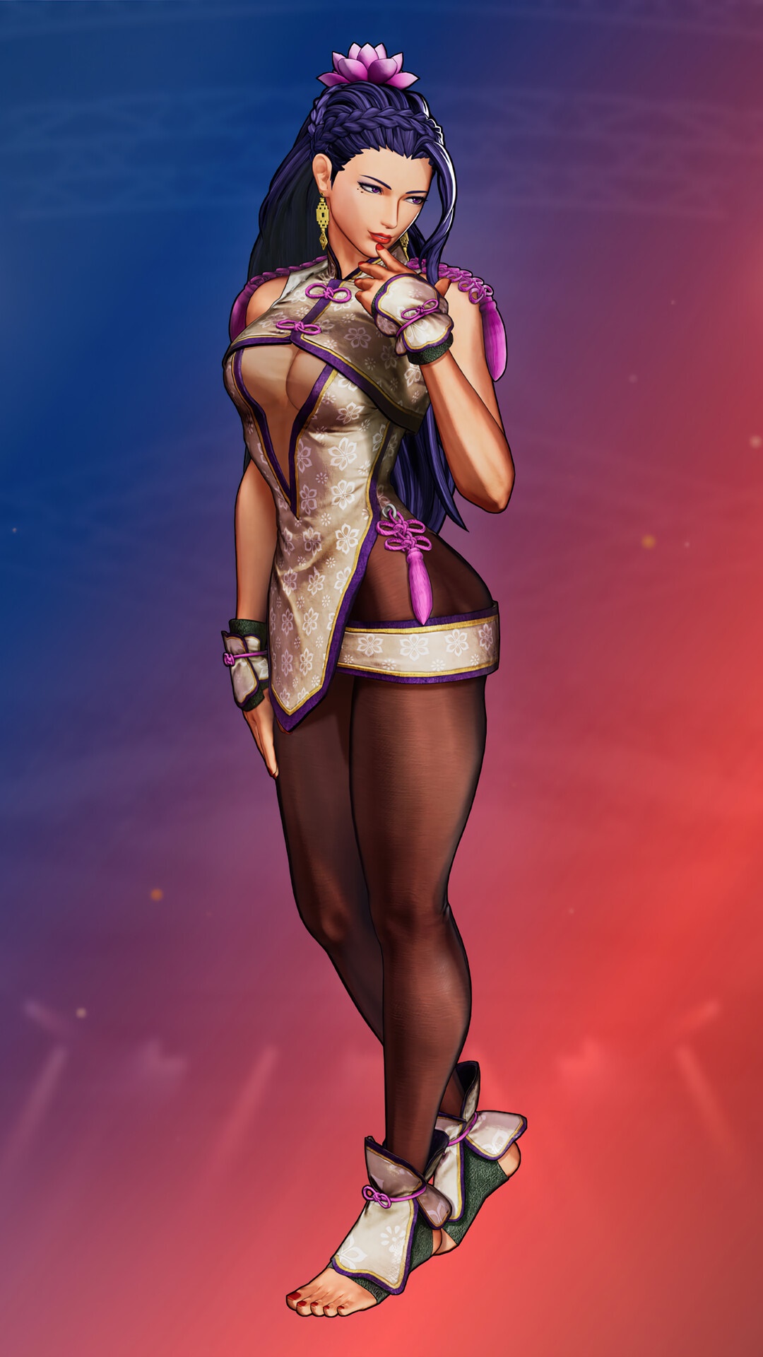 Kula Diamond from The King of Fighters XV HD Phone Wallpaper