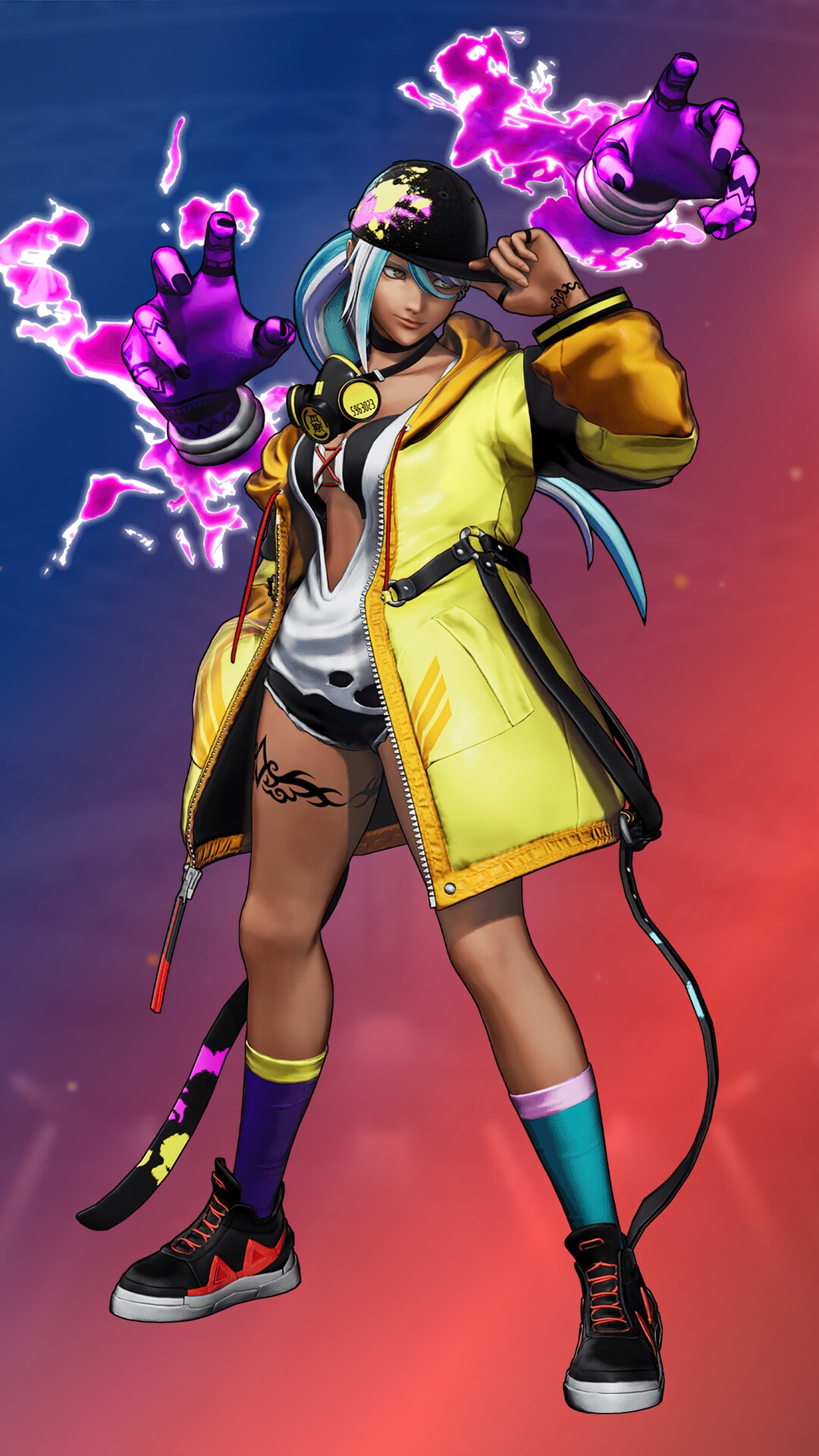 Kula Diamond from The King of Fighters XV HD Phone Wallpaper