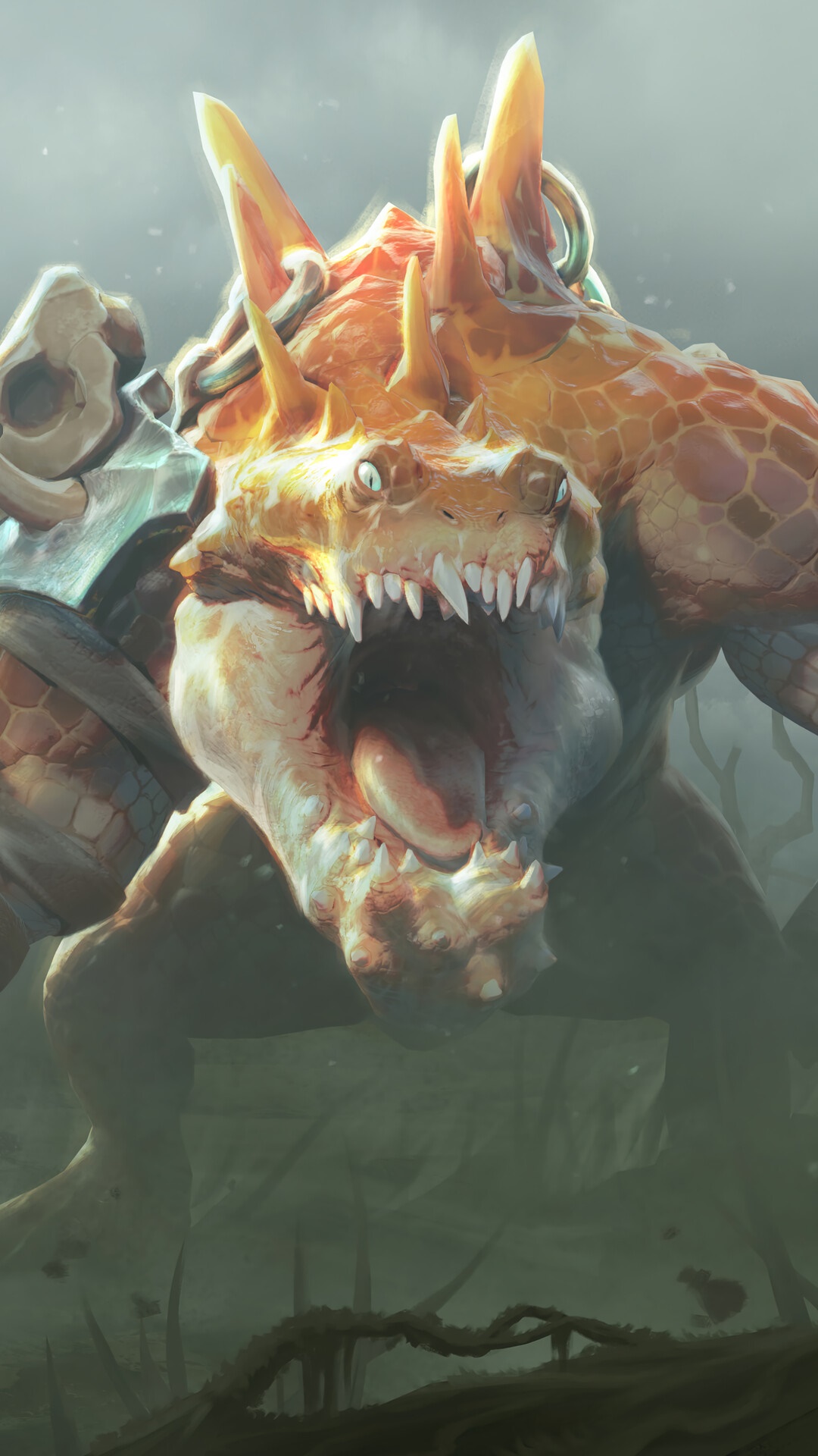 Primal Beast from Dota 2 HD Phone Wallpaper