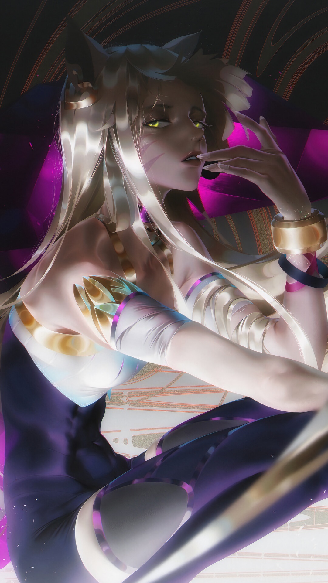 Ahri from K/DA in League of Legends HD Phone Wallpaper
