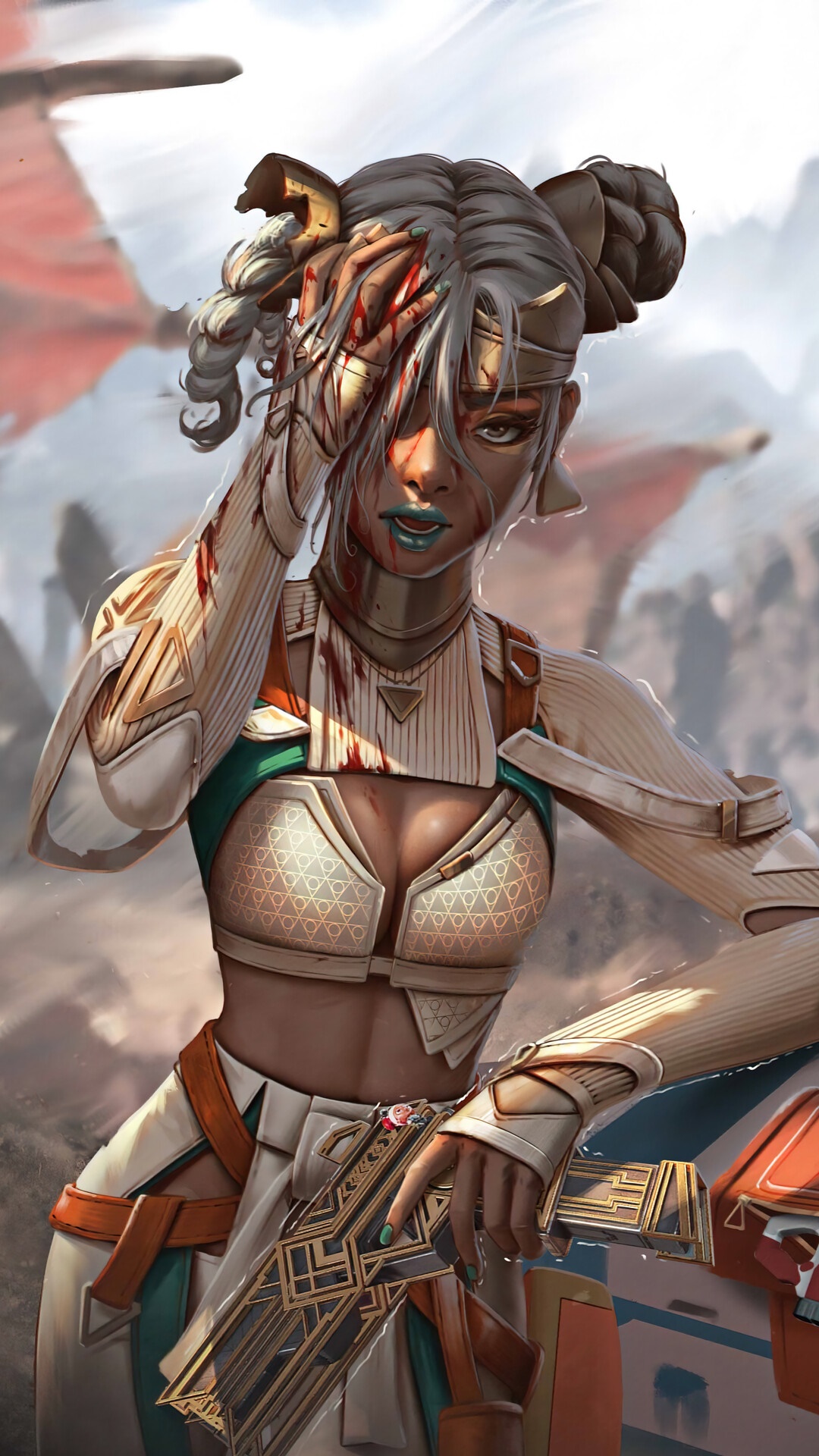 Lifeline from Apex Legends HD Phone Wallpaper