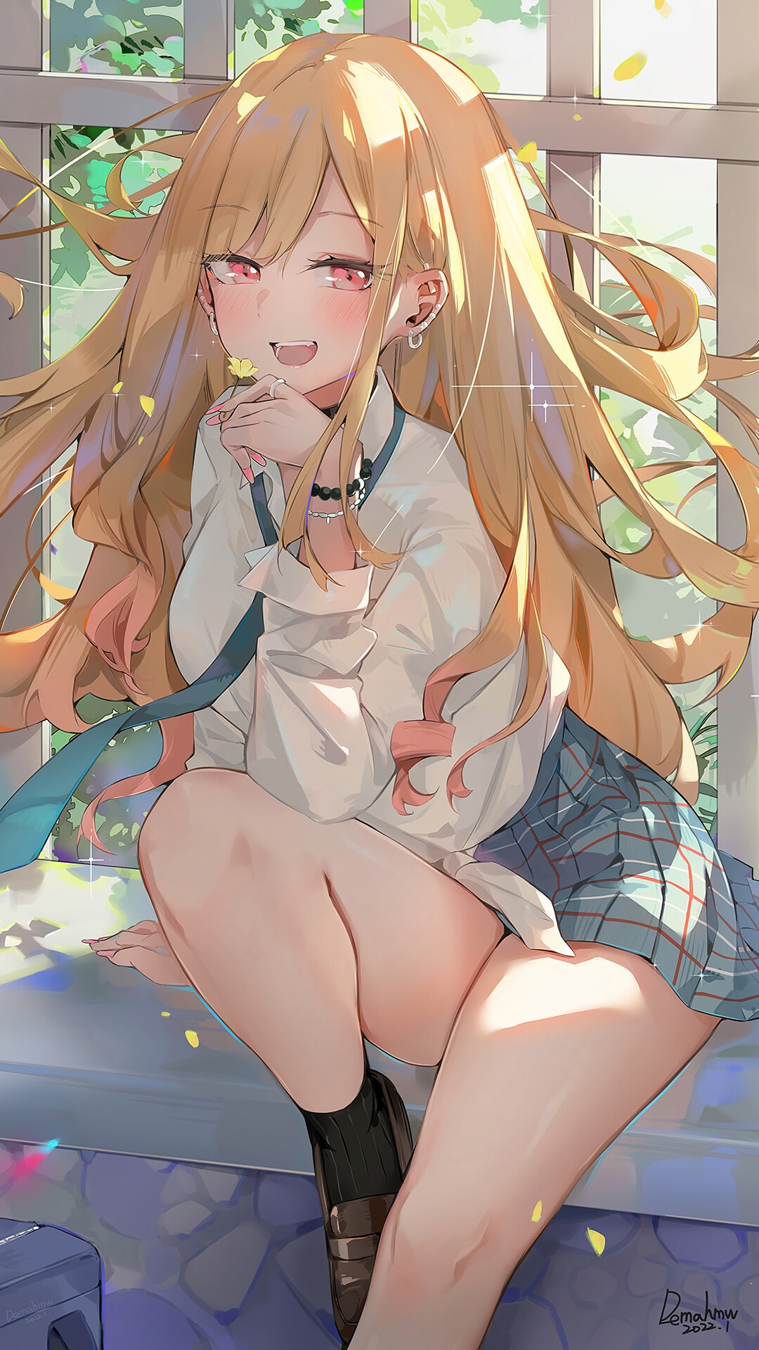 Marin Kitagawa from My Dress-Up Darling HD Phone Wallpaper