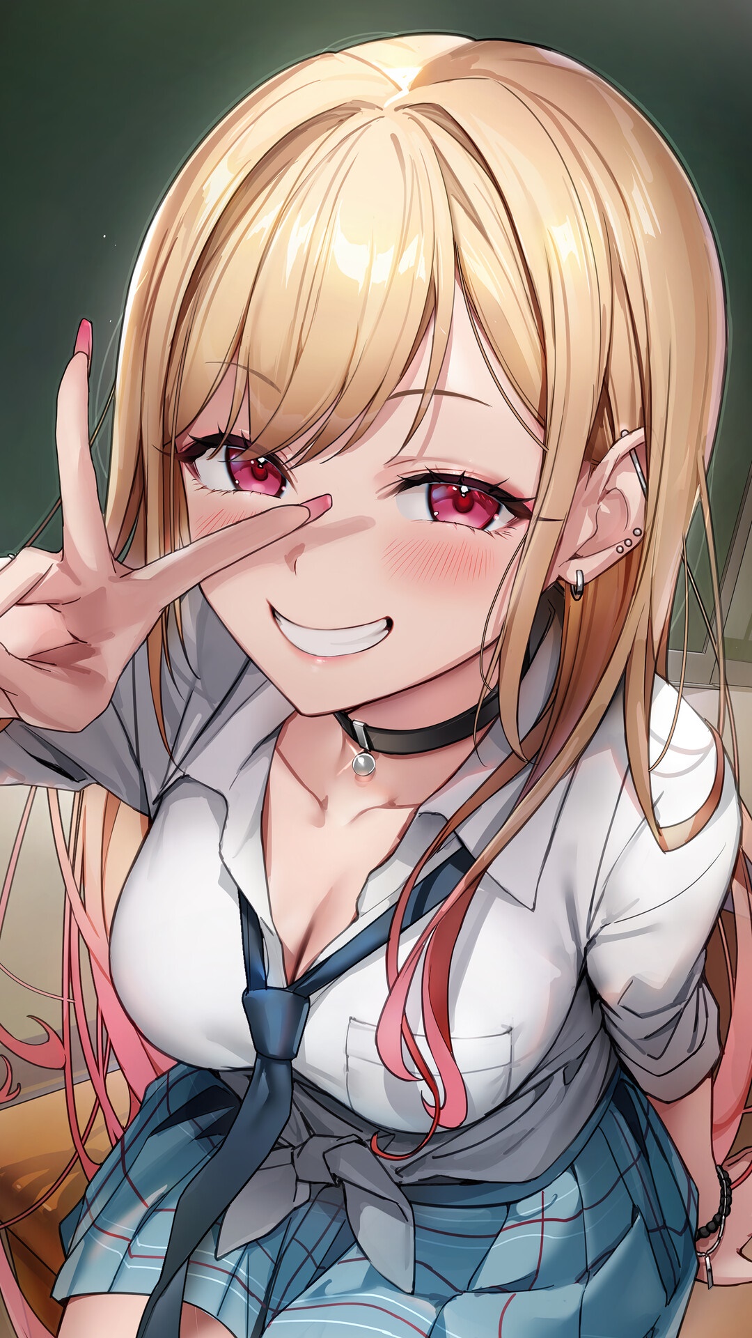 Marin Kitagawa from My Dress-Up Darling HD Phone Wallpaper