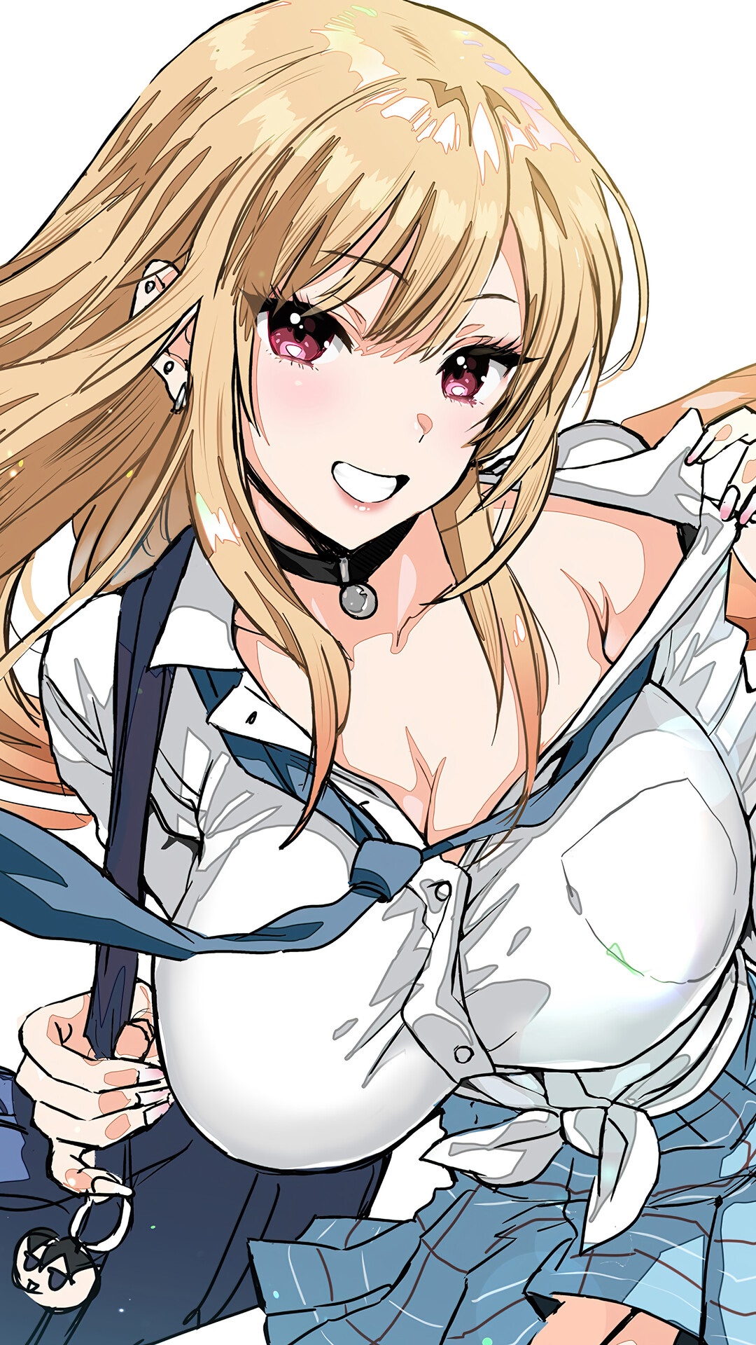 Marin Kitagawa from My Dress-Up Darling HD Phone Wallpaper