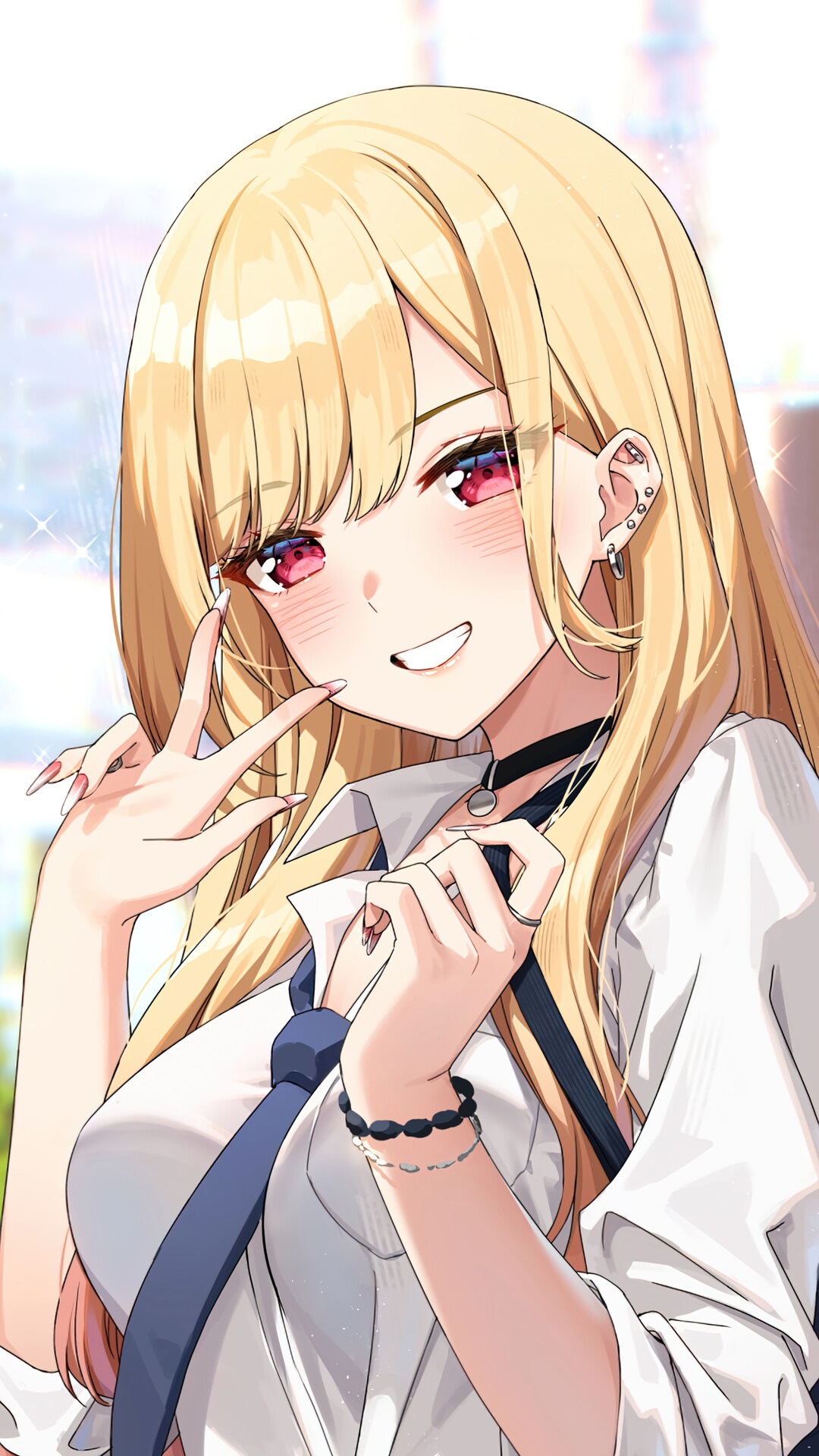 Marin Kitagawa from My Dress-Up Darling HD Phone Wallpaper