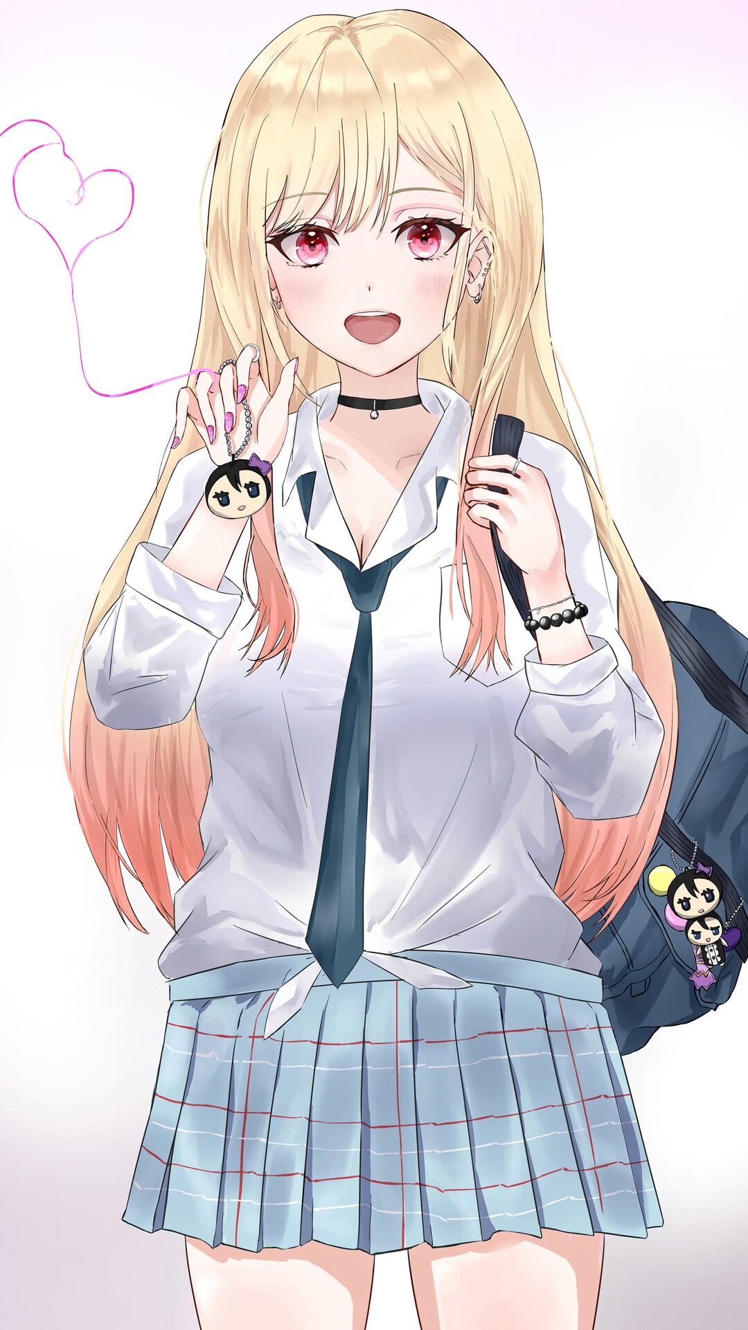 Marin Kitagawa from My Dress-Up Darling HD Phone Wallpaper