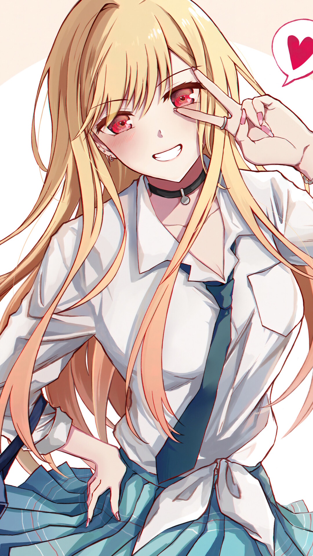 Marin Kitagawa from My Dress-Up Darling HD Phone Wallpaper