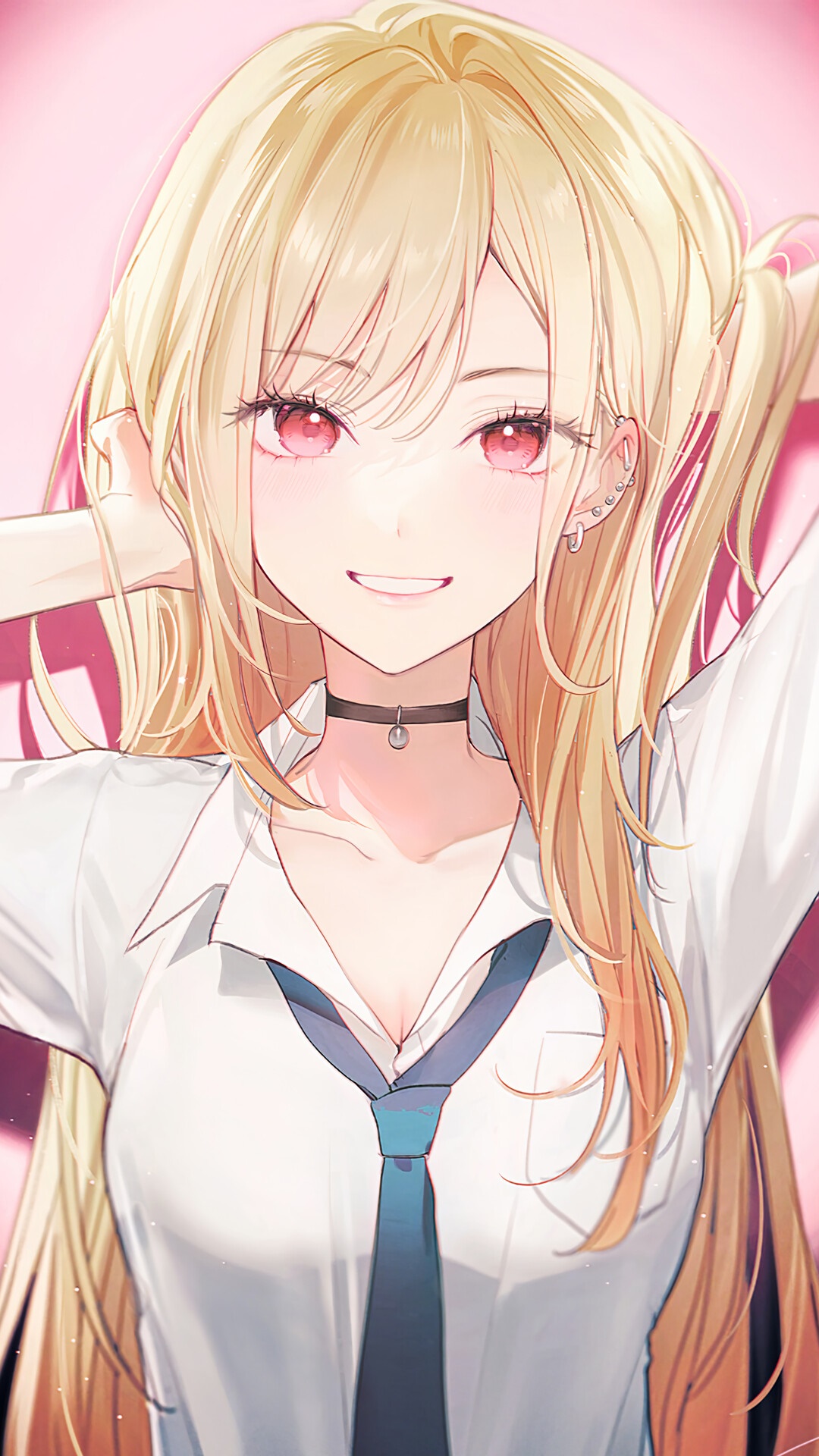 Marin Kitagawa from My Dress-Up Darling HD Phone Wallpaper