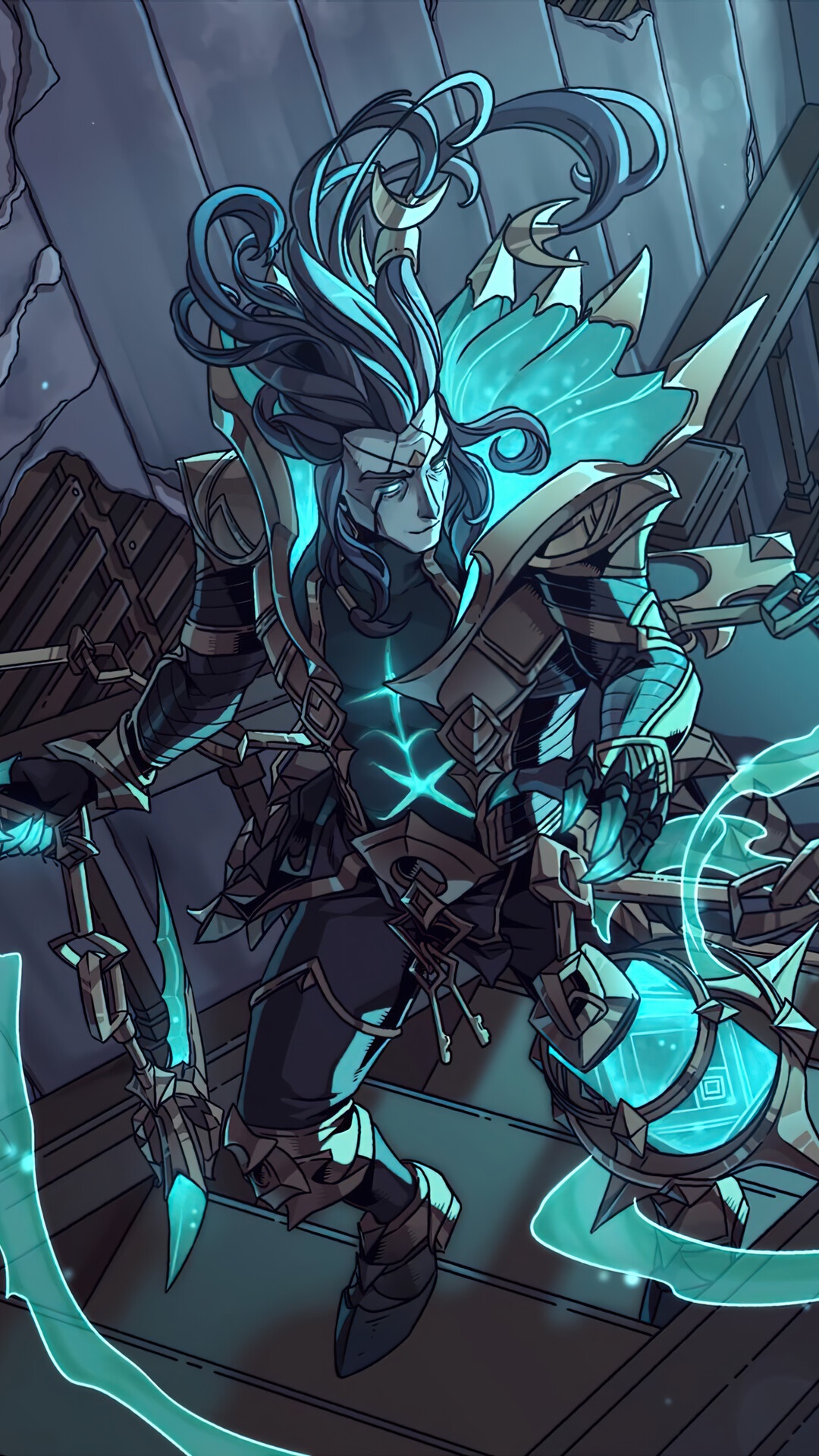 Thresh from League of Legends HD Phone Wallpaper