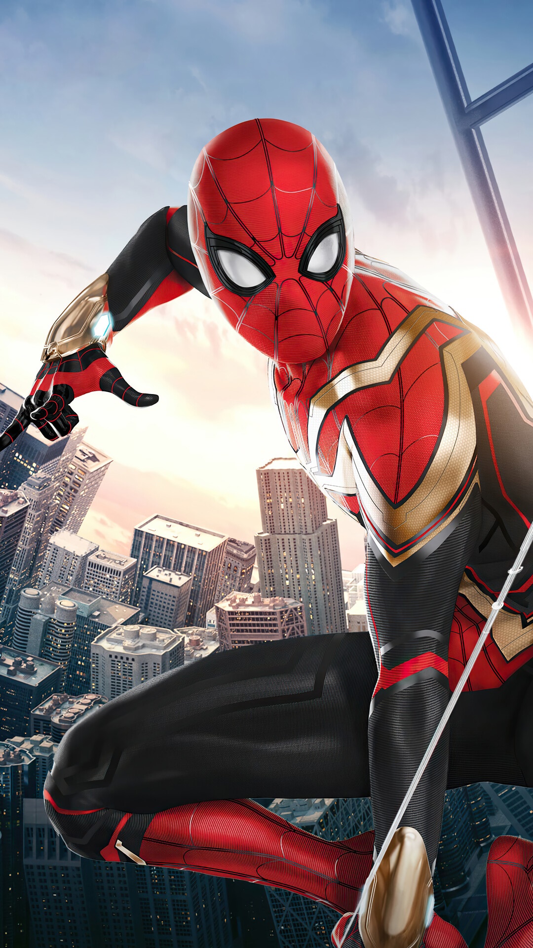 Spider-Man from Spider-Man No Way Home HD Phone Wallpaper
