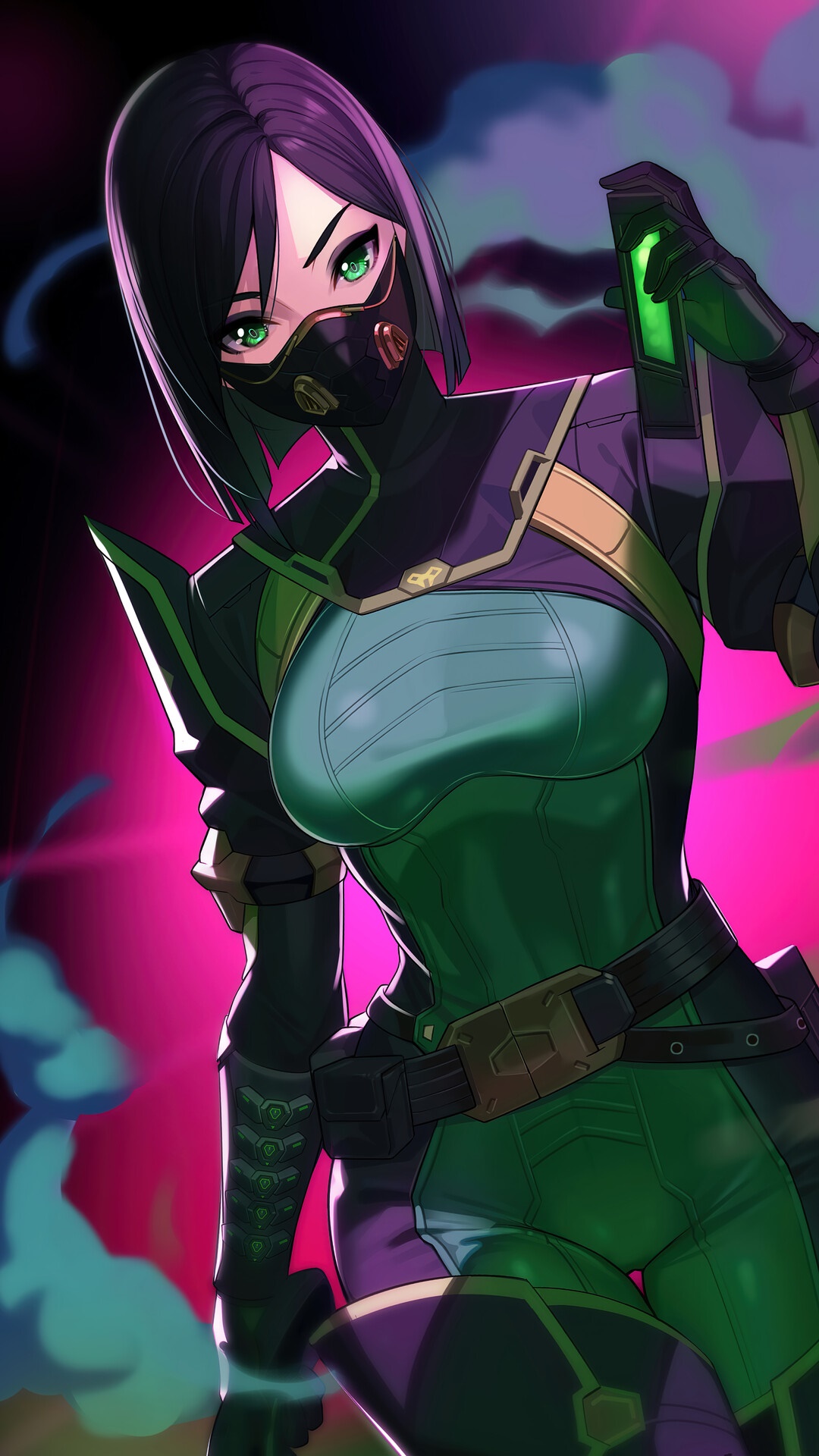Viper from Valorant HD Phone Wallpaper