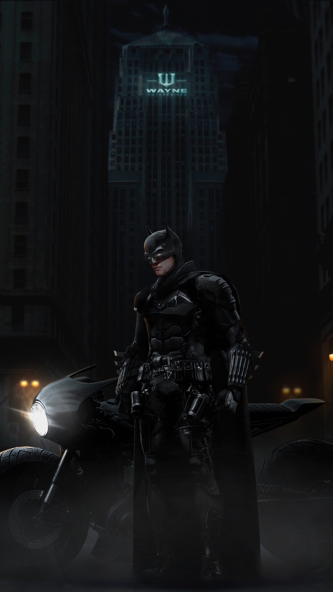 Batman from The Batman (2022) HD Phone Wallpaper