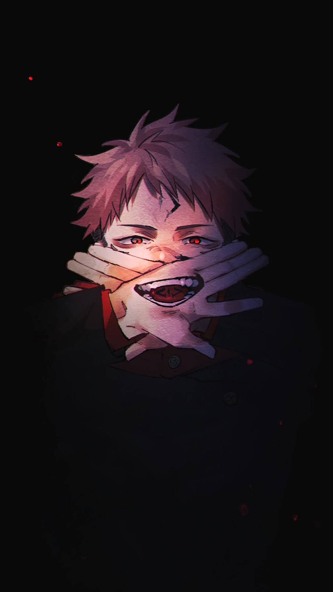 Yuji Itadori from Jujutsu Kaisen HD Phone Wallpaper