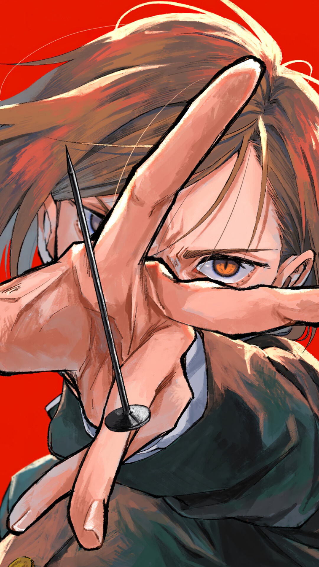 Nobara Kugisaki from Jujutsu Kaisen HD Phone Wallpaper