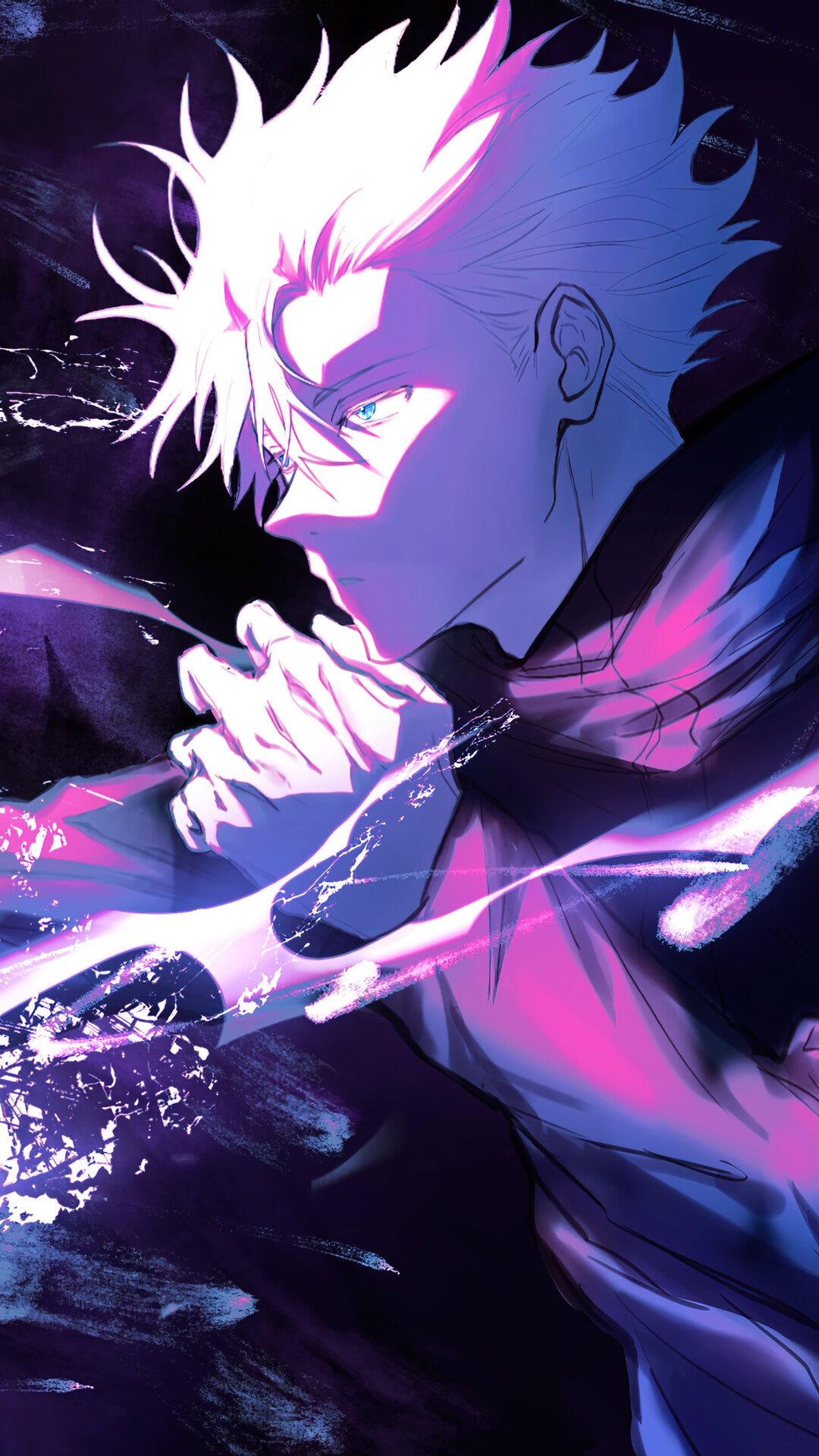 Satoru Gojo from Jujutsu Kaisen HD Phone Wallpaper