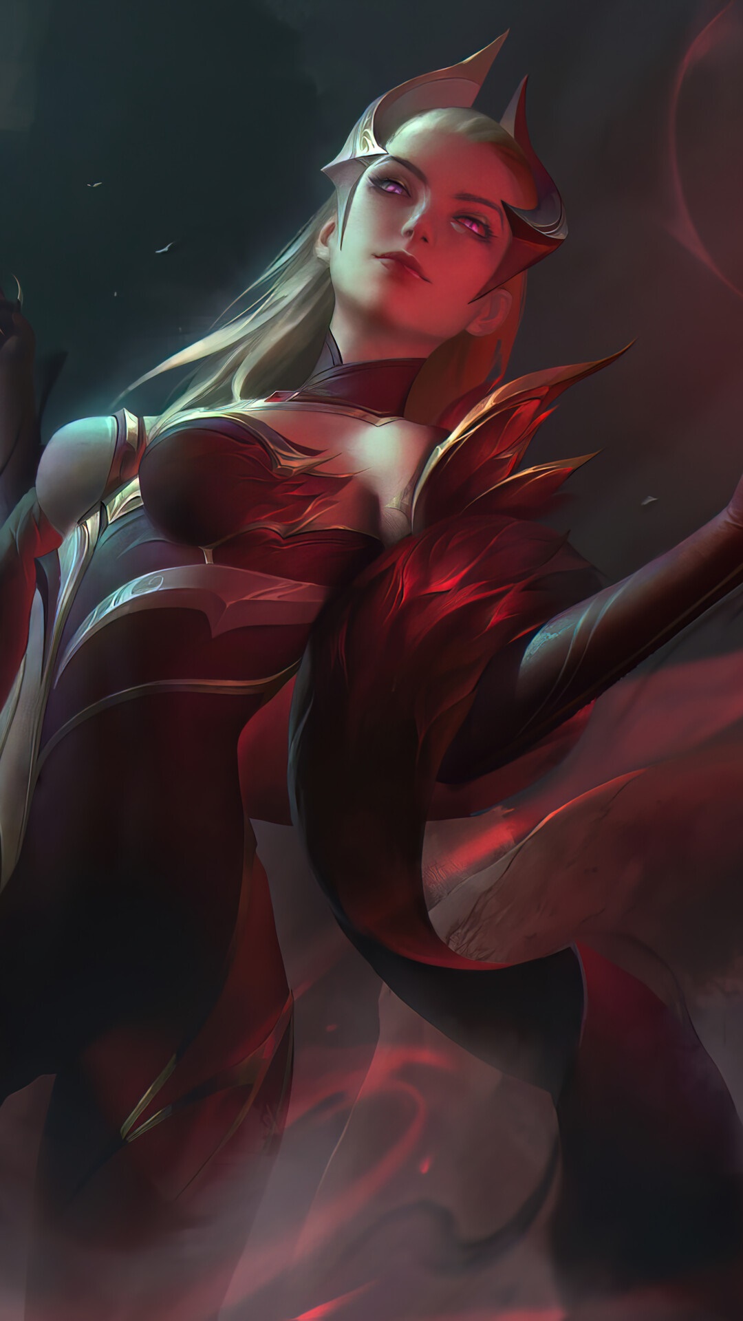 Evelynn Coven Skin from League of Legends HD Phone Wallpaper