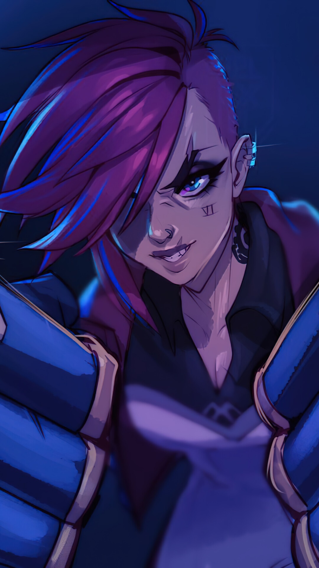 Vi from Arcane League of Legends HD Phone Wallpaper
