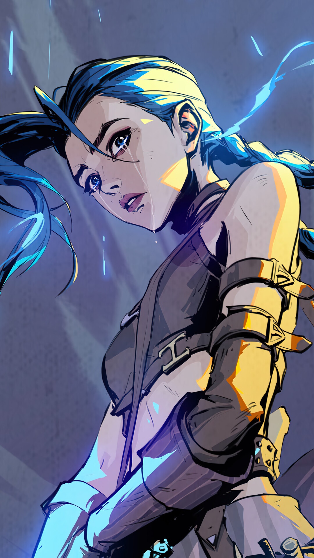 Jinx from Arcane Series HD Phone Wallpaper