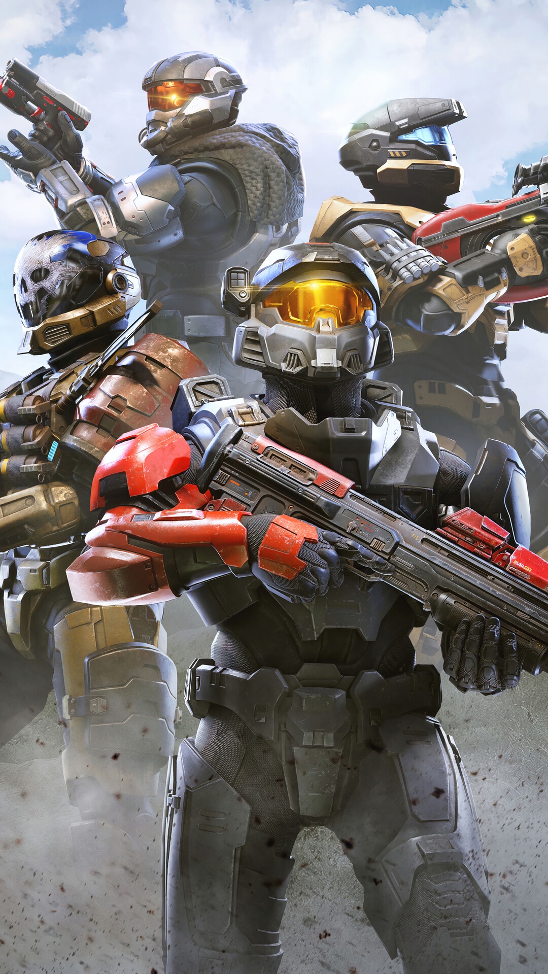 Spartans from Halo Infinite HD Phone Wallpaper