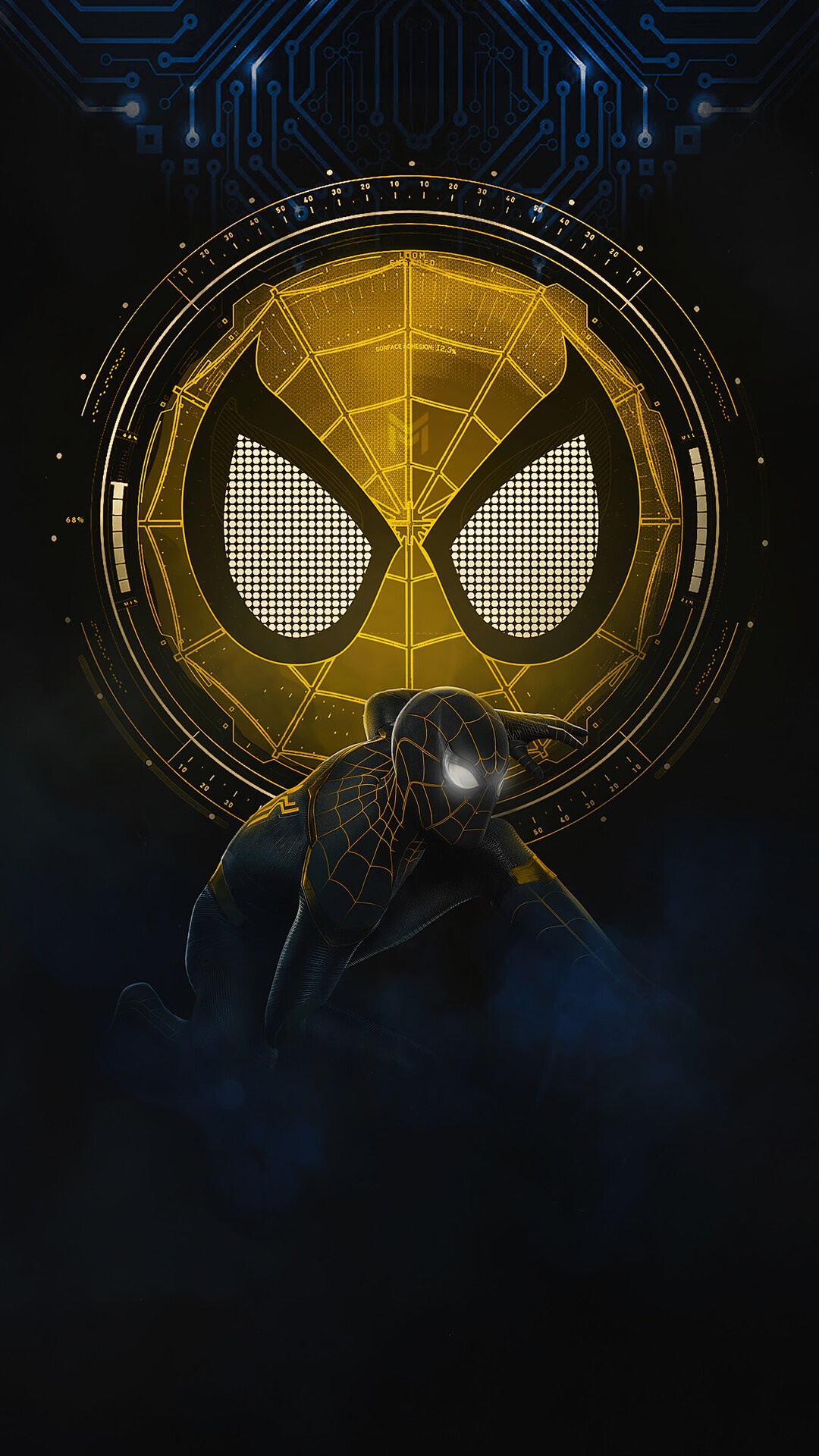 Spider-Man from Spider-Man No Way Home HD Phone Wallpaper