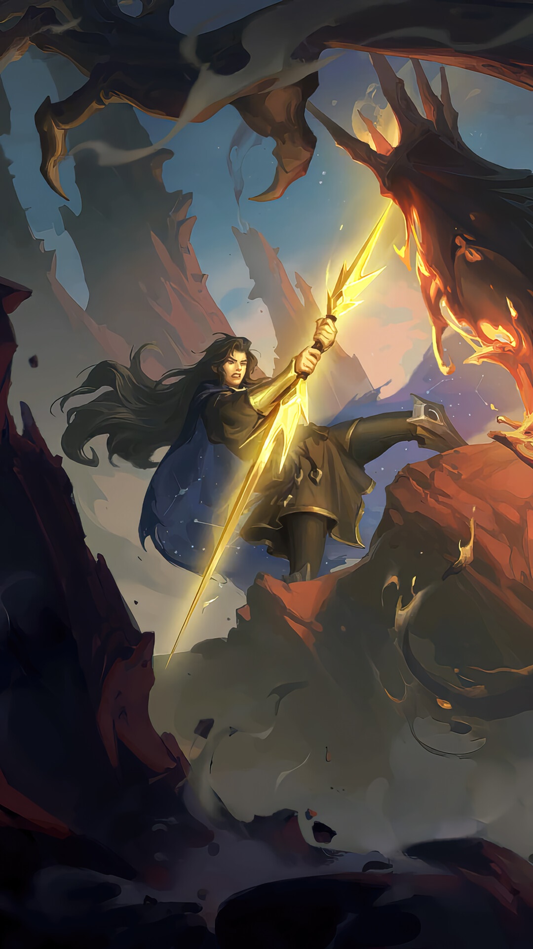 Lux from Legends of Runeterra HD Phone Wallpaper