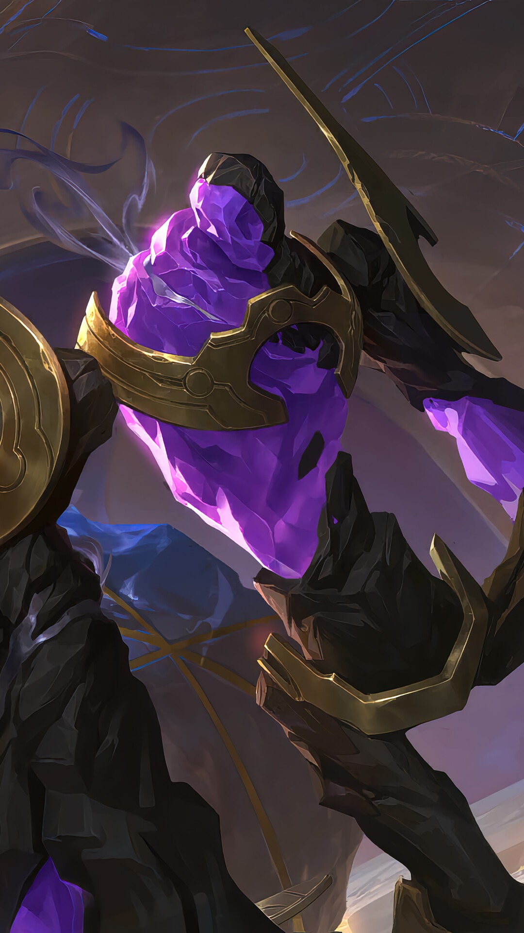 Malphite from Legends of Runeterra HD Phone Wallpaper