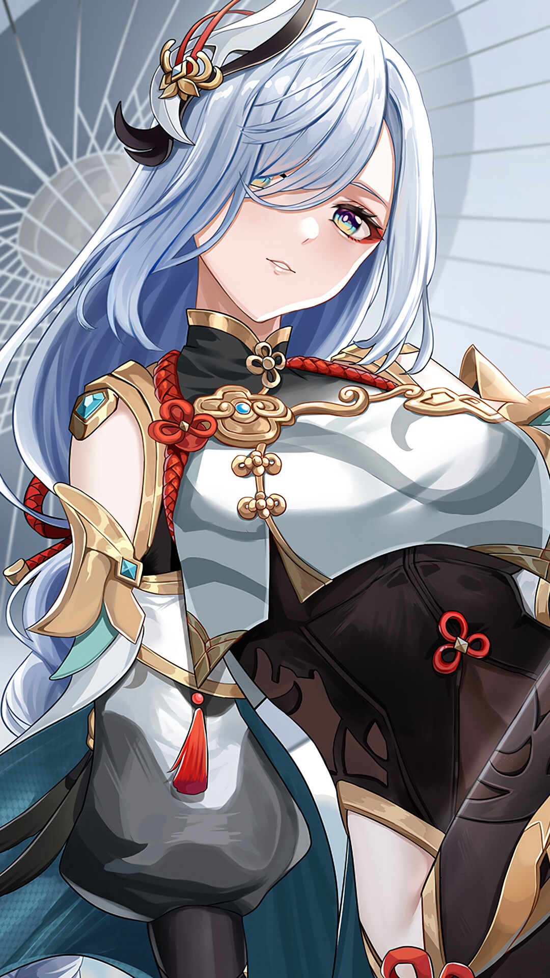 Shenhe from Genshin Impact HD Phone Wallpaper