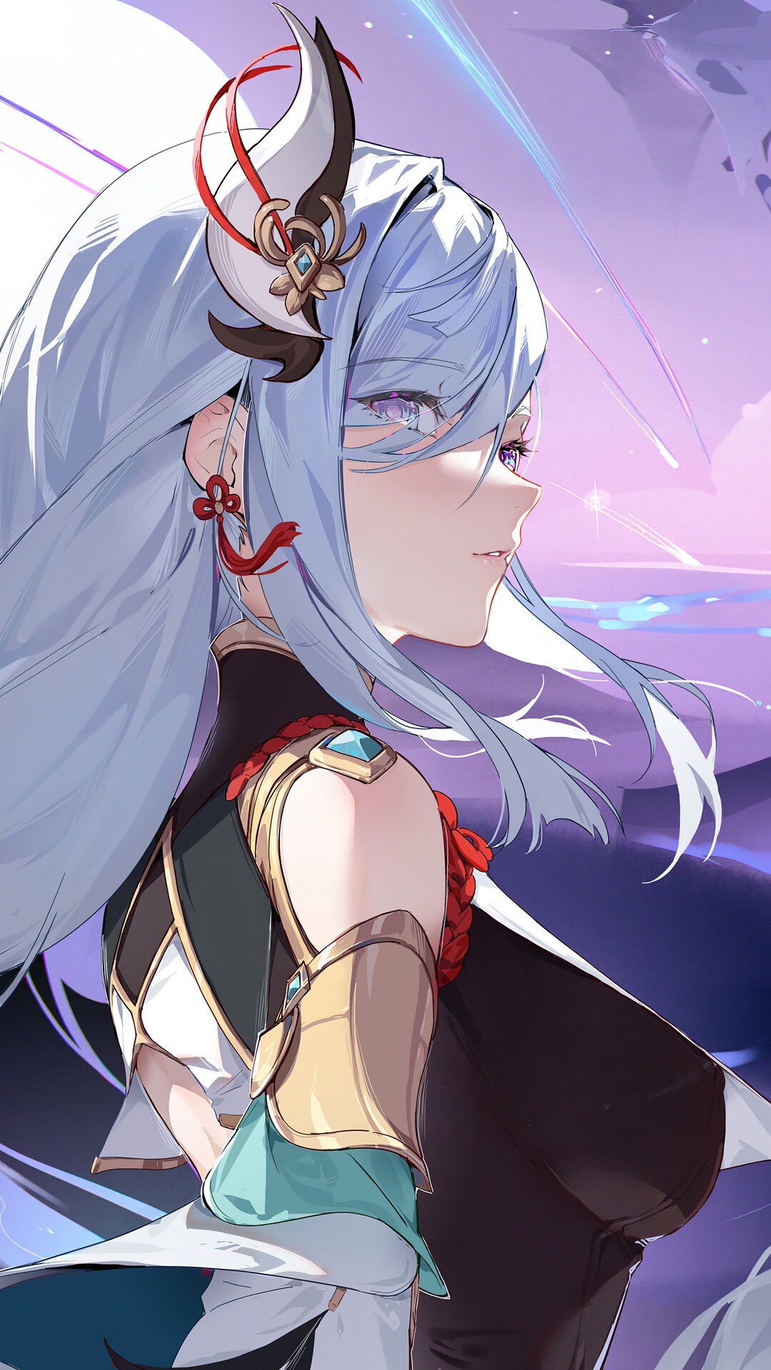 Shenhe from Genshin Impact HD Phone Wallpaper