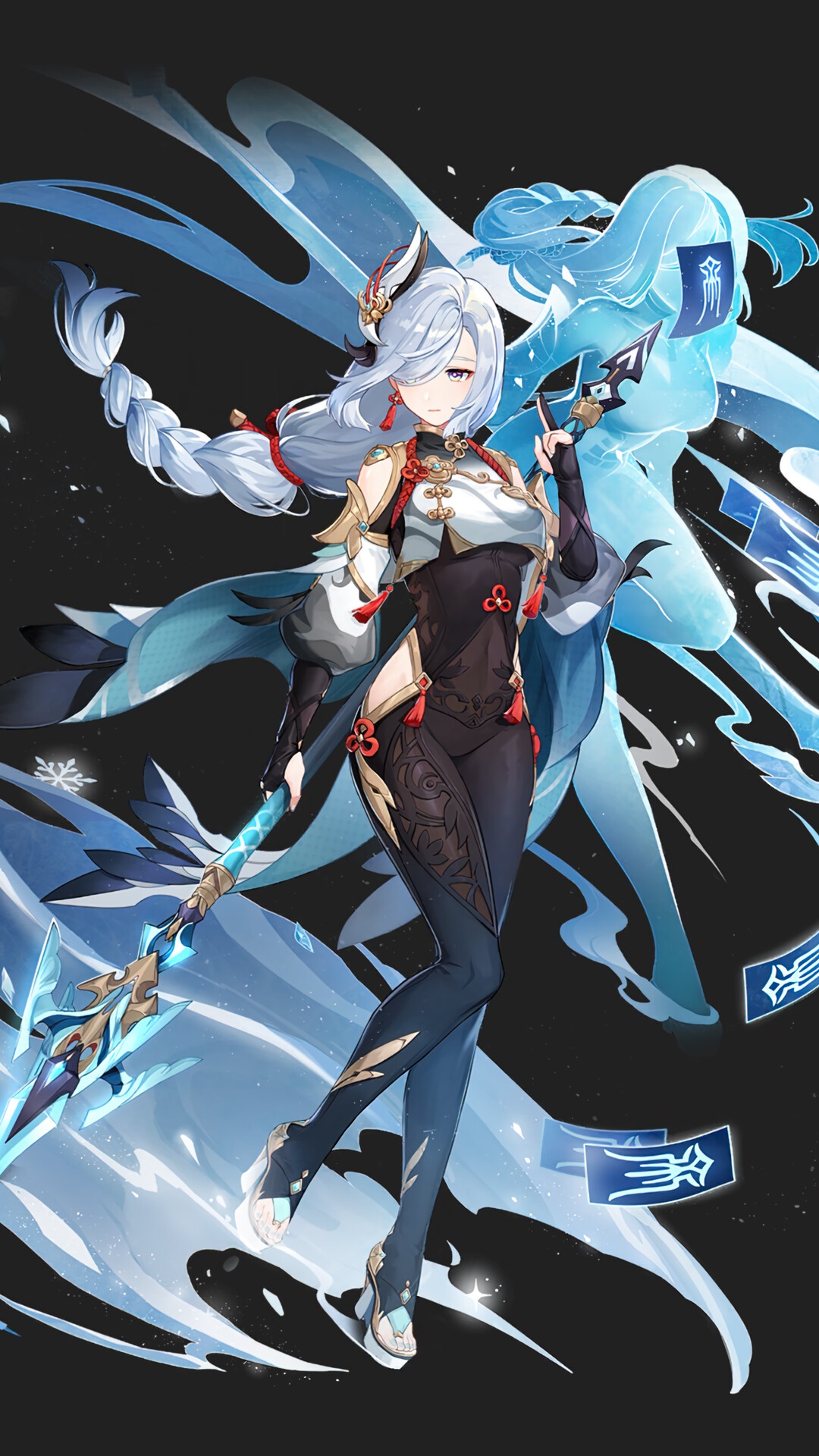 Shenhe from Genshin Impact HD Phone Wallpaper