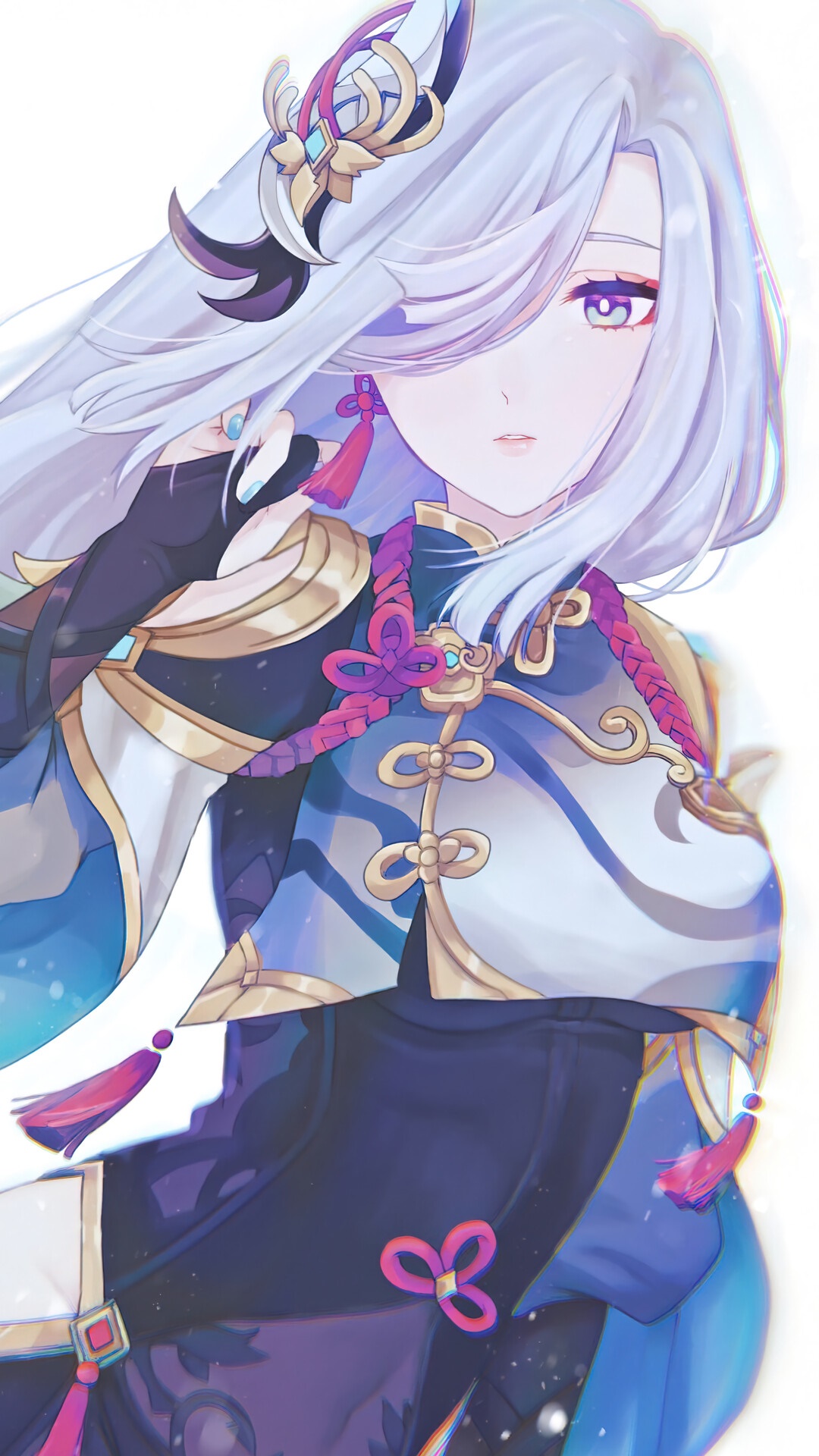 Shenhe from Genshin Impact HD Phone Wallpaper