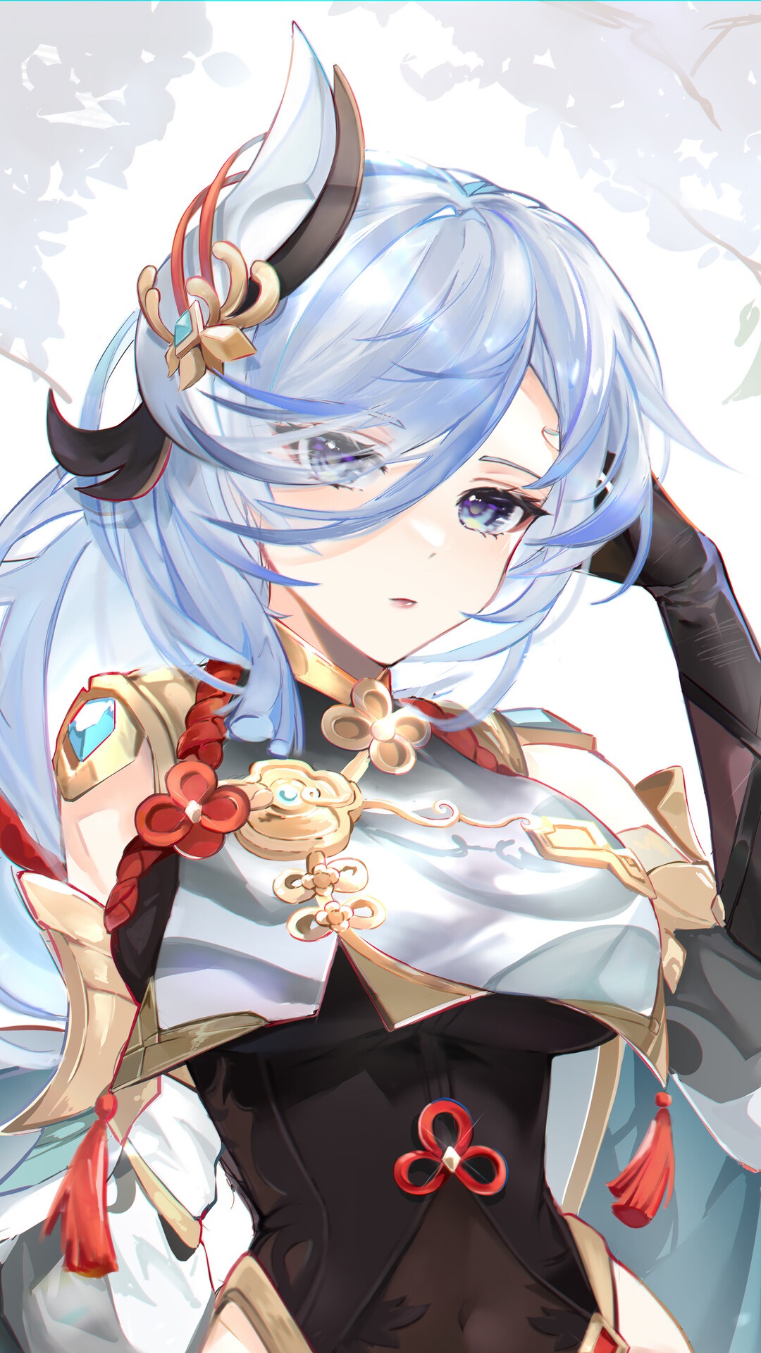 Shenhe from Genshin Impact HD Phone Wallpaper