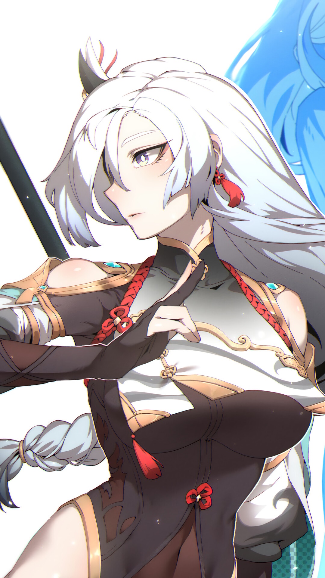 Shenhe from Genshin Impact HD Phone Wallpaper