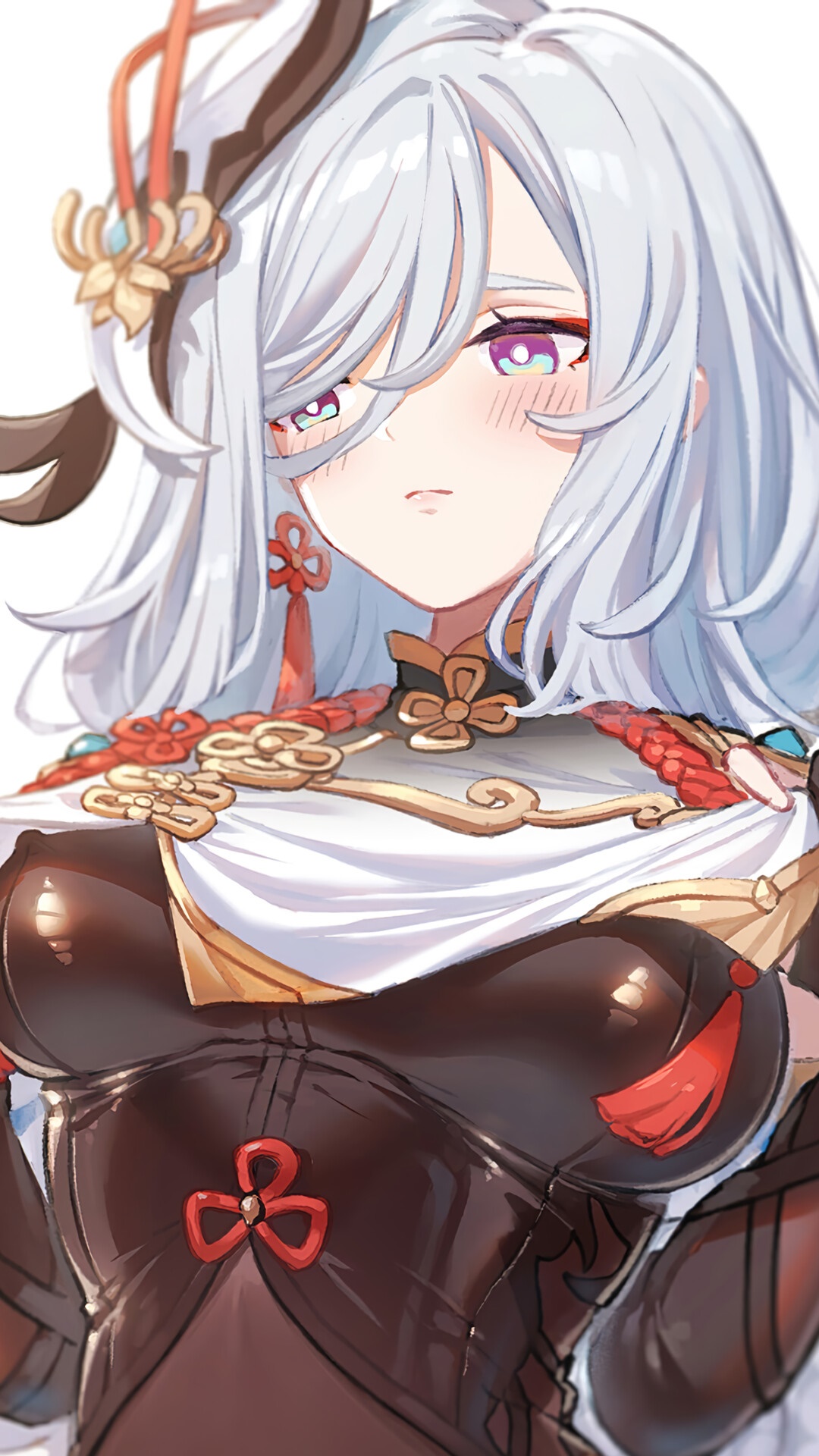 Shenhe from Genshin Impact HD Phone Wallpaper