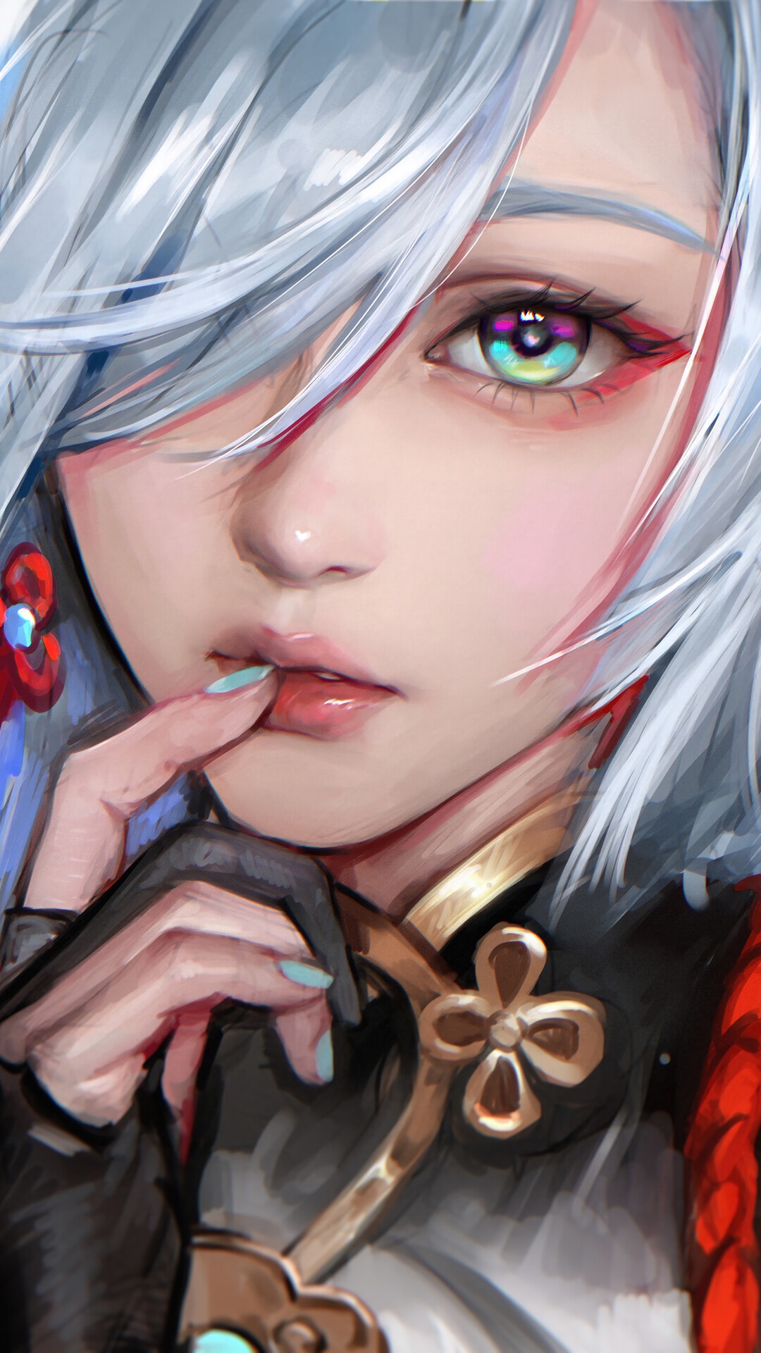 Shenhe from Genshin Impact HD Phone Wallpaper
