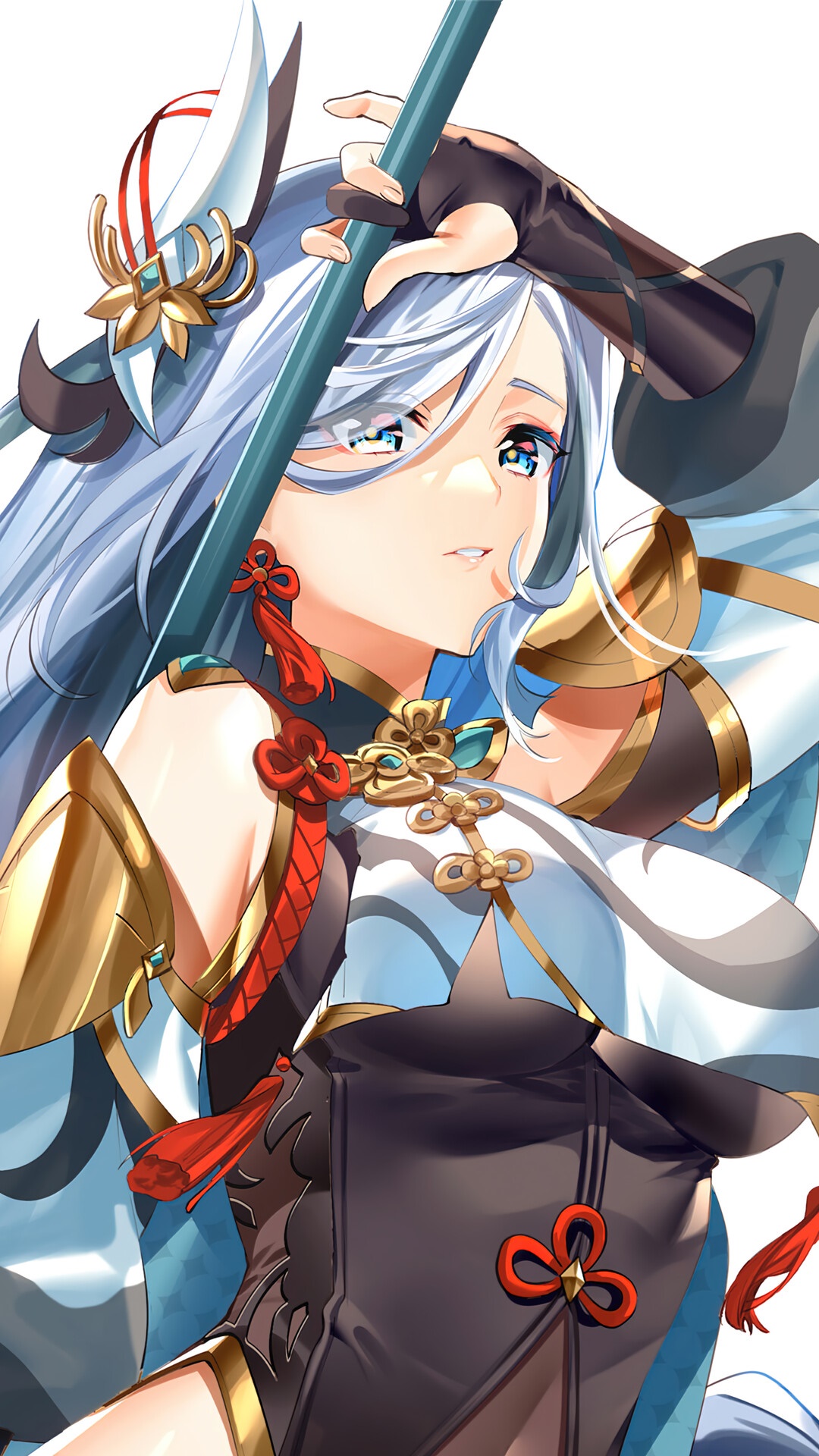 Shenhe from Genshin Impact HD Phone Wallpaper