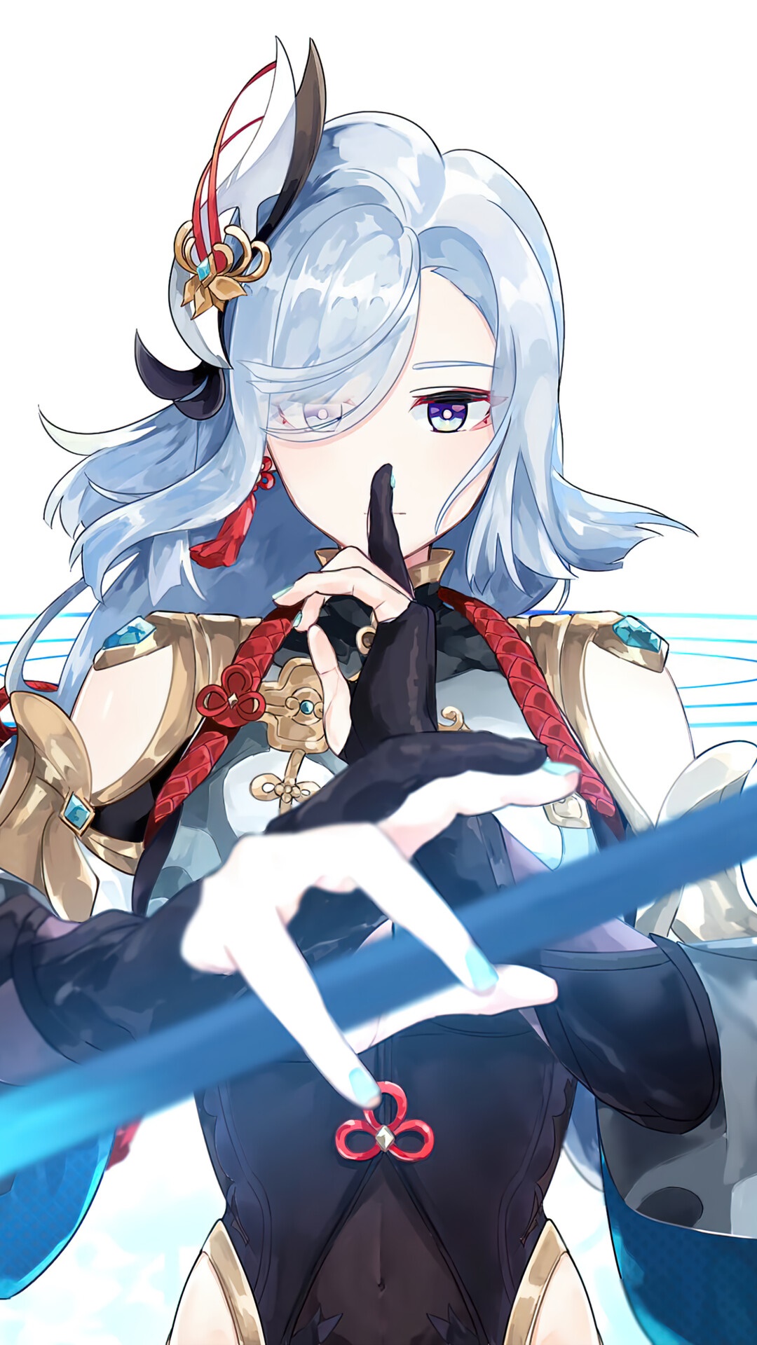 Shenhe from Genshin Impact HD Phone Wallpaper