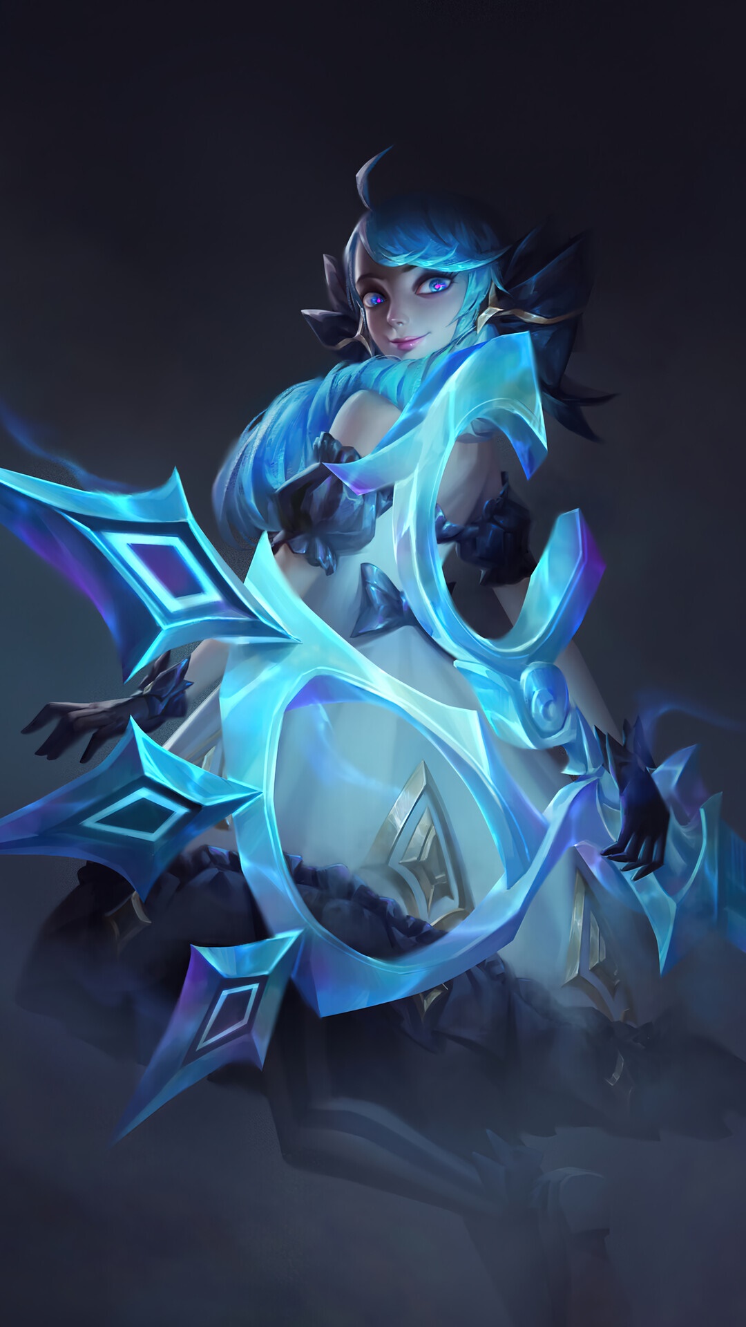 Gwen from League of Legends HD Phone Wallpaper