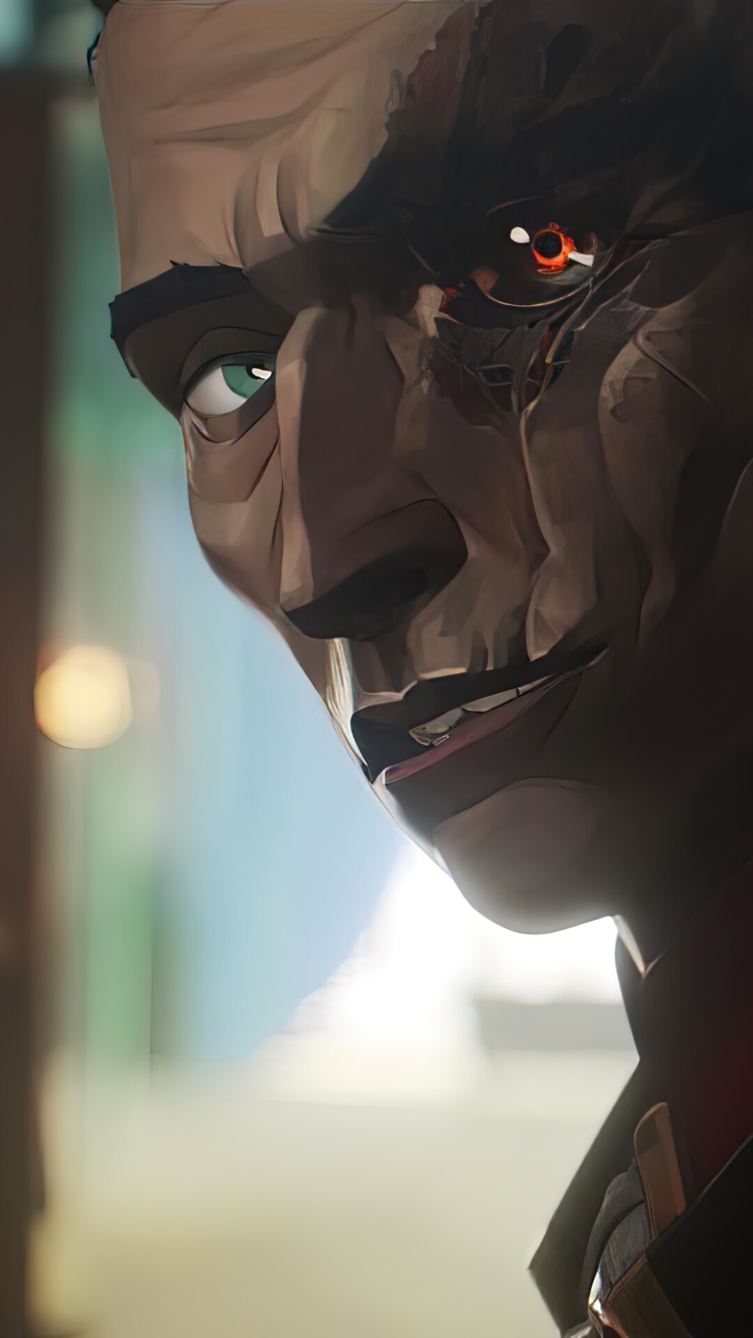 Silco from Arcane Series HD Phone Wallpaper