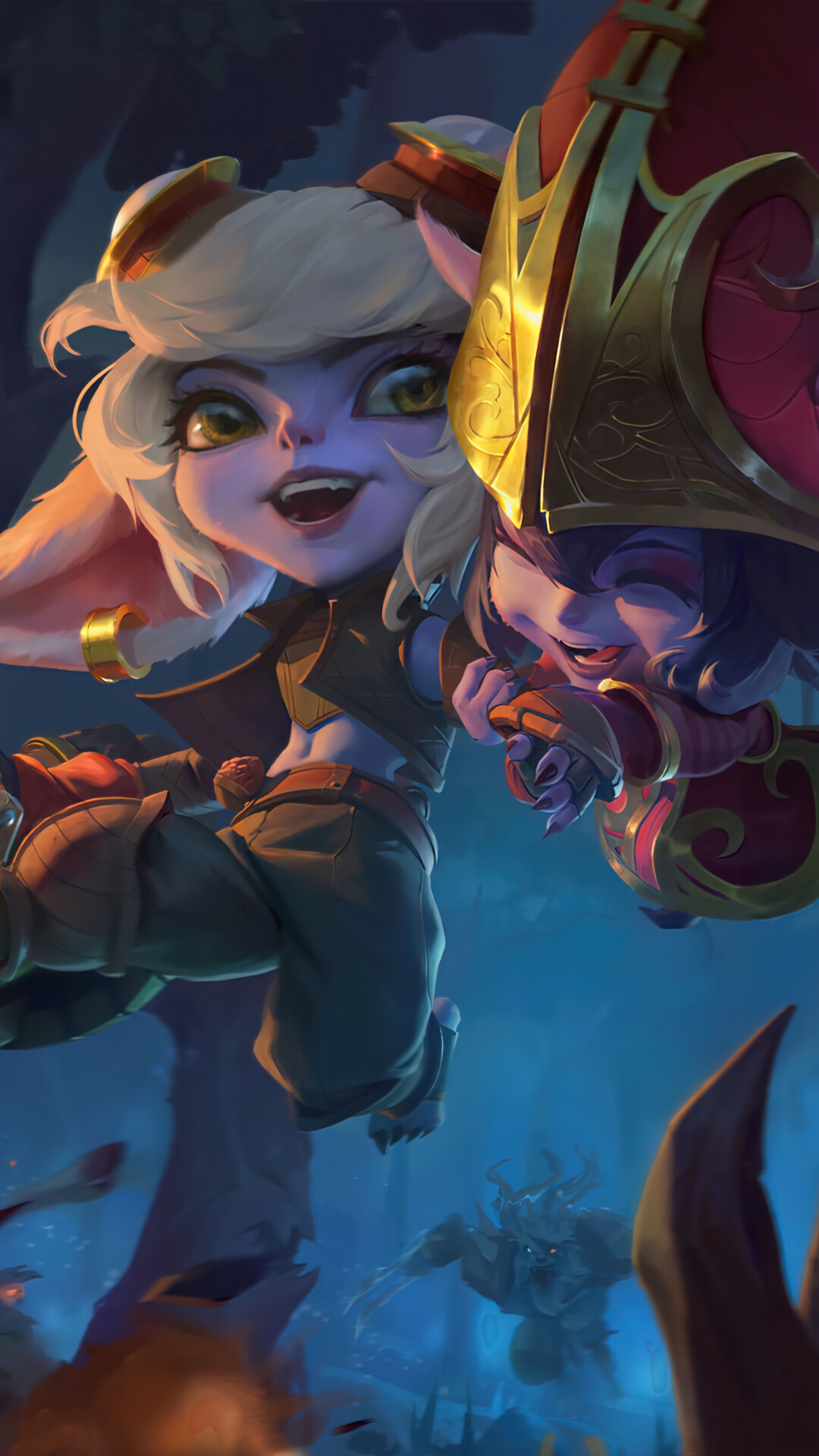 Tristana and Lulu from League of Legends HD Phone Wallpaper
