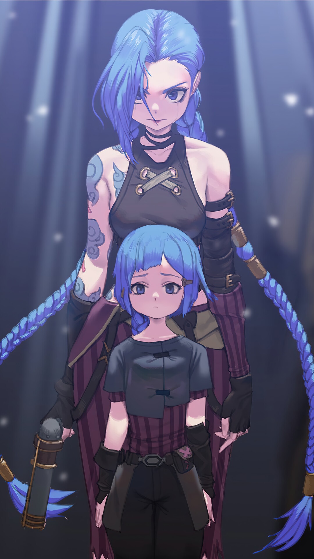 Jinx from Arcane Series HD Phone Wallpaper