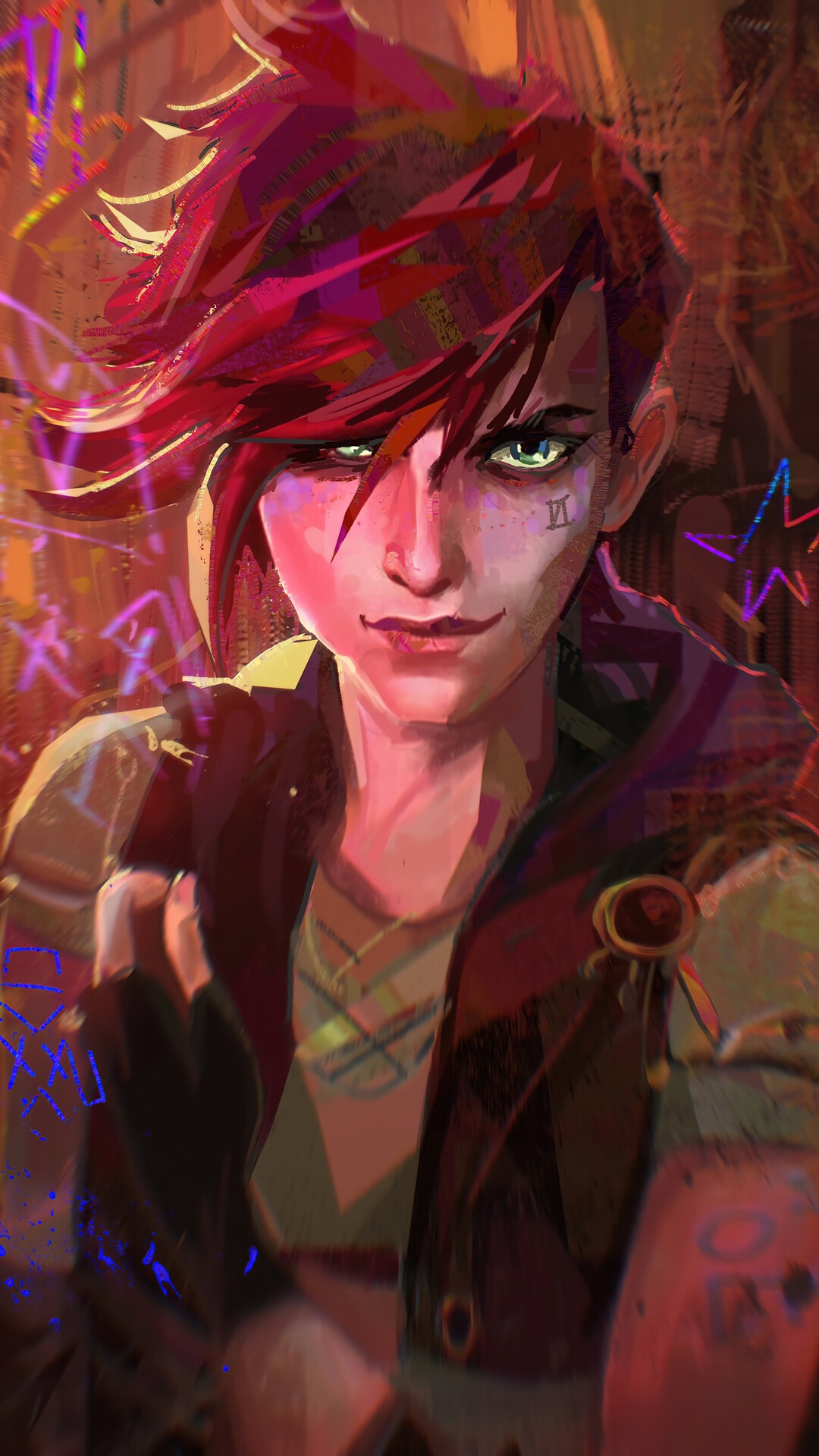 Vi from Arcane League of Legends HD Phone Wallpaper