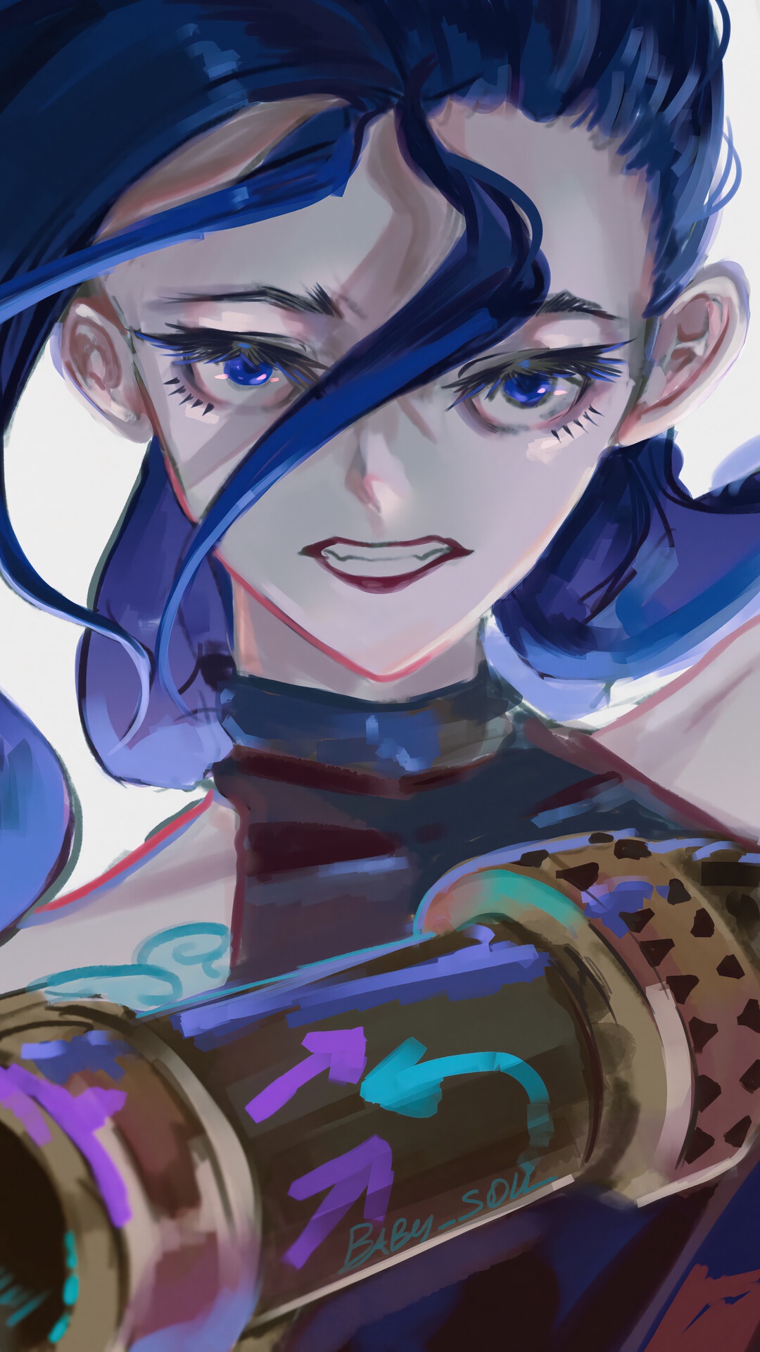 Jinx from Arcane Series HD Phone Wallpaper