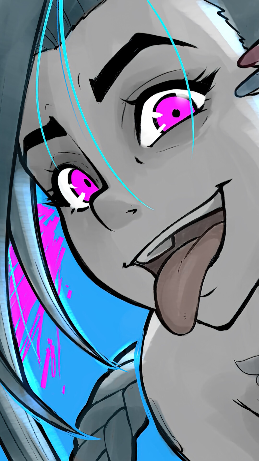Jinx from Arcane League of Legends HD Phone Wallpaper