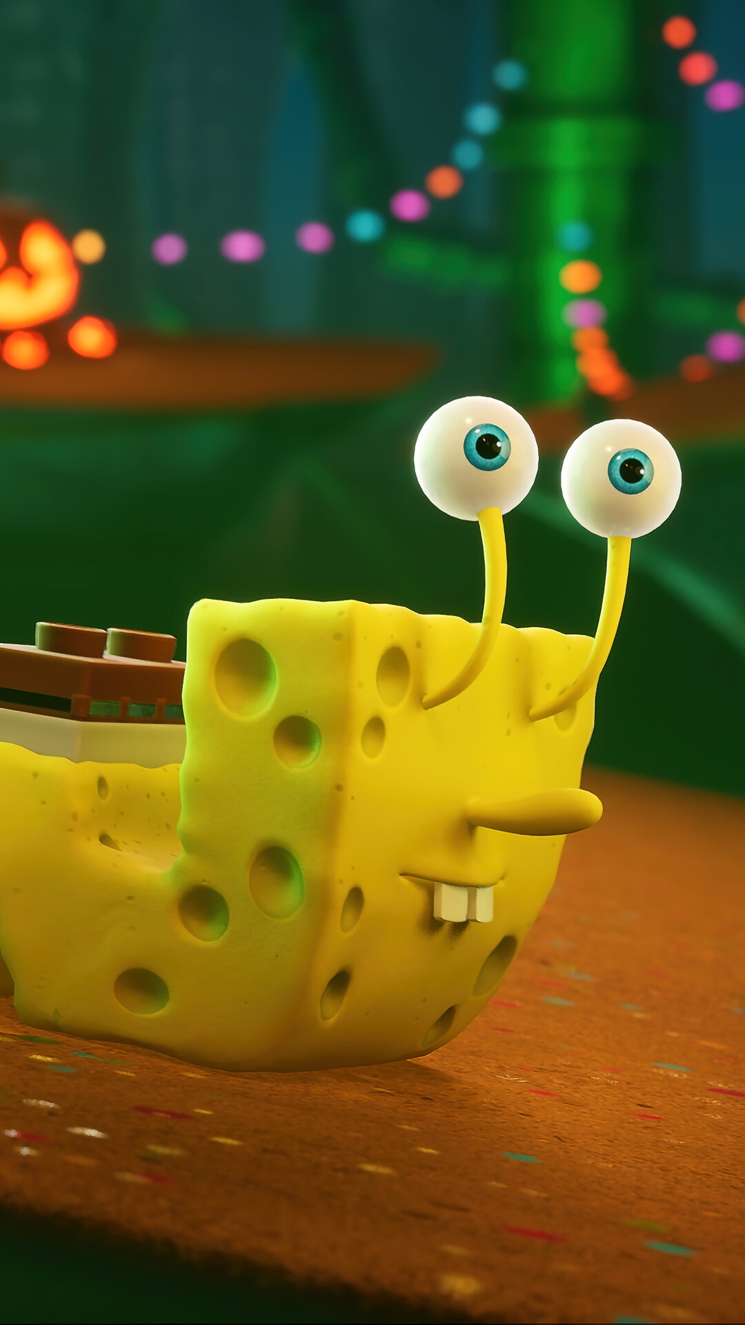 SpongeBob SquarePants The Cosmic Shake video game HD Phone Wallpaper