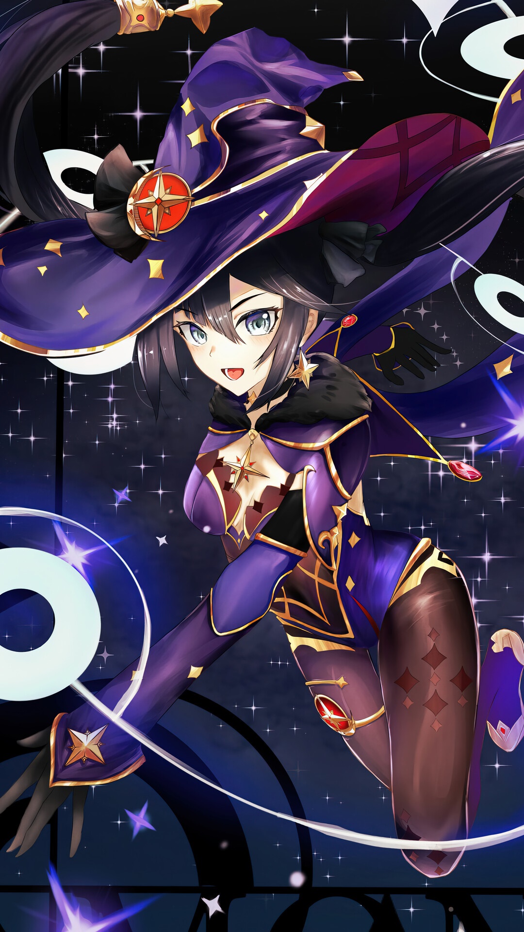 Mona from Genshin Impact HD Phone Wallpaper
