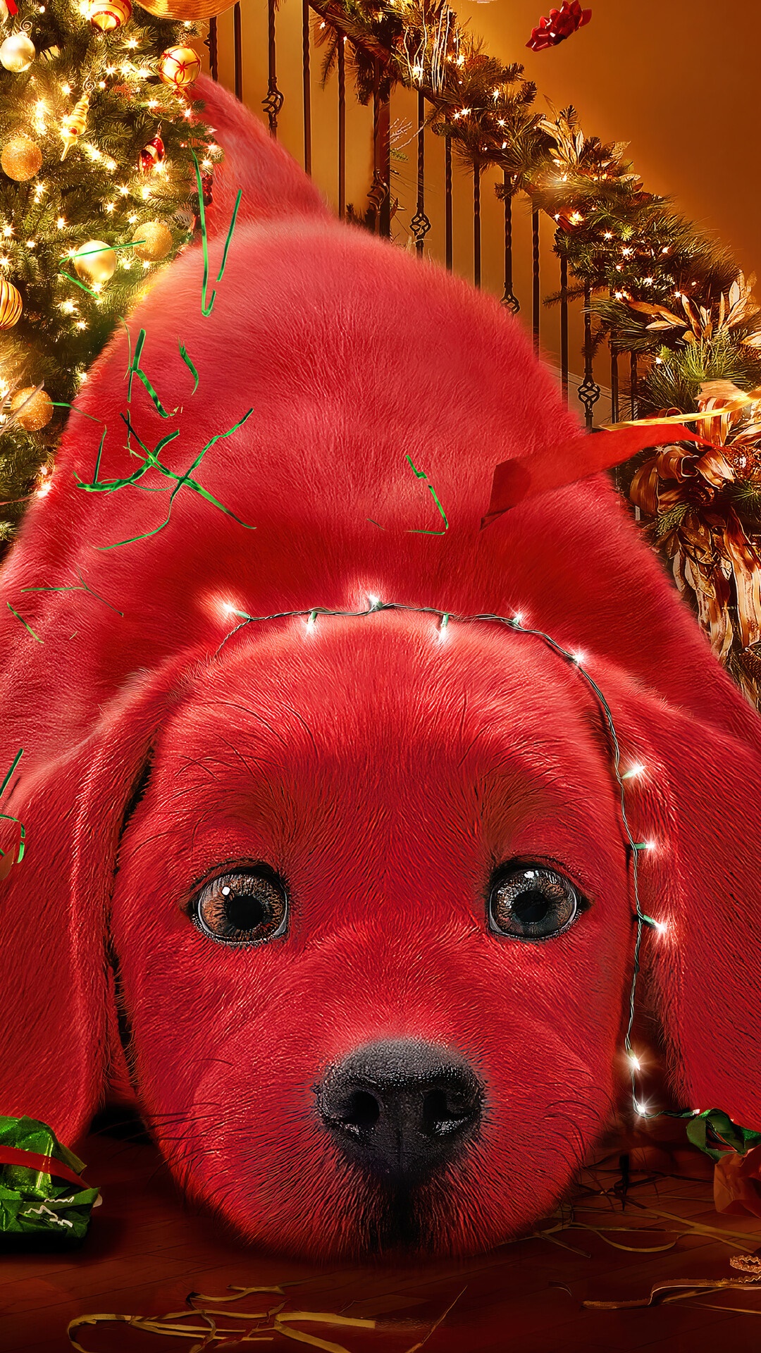 Clifford the Big Red Dog Christmas Movie HD Phone Wallpaper