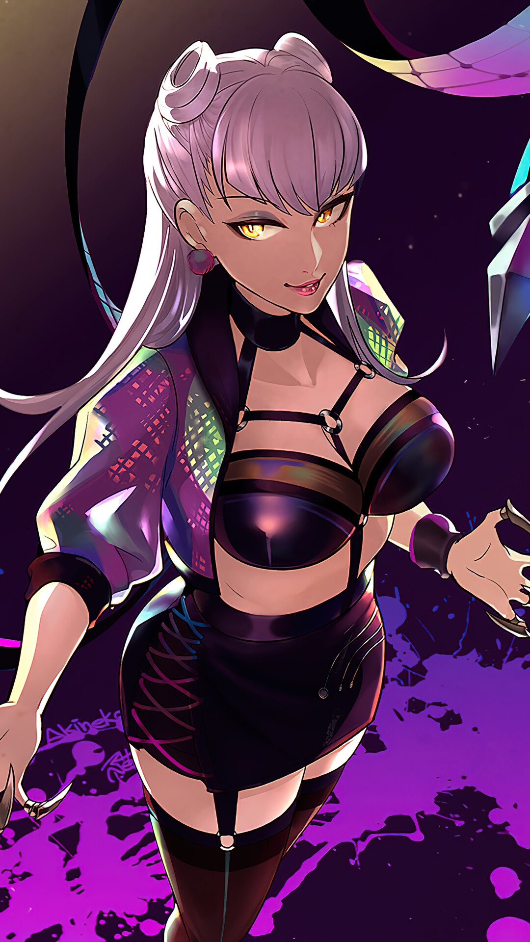 Evelynn from K/DA in League of Legends HD Phone Wallpaper