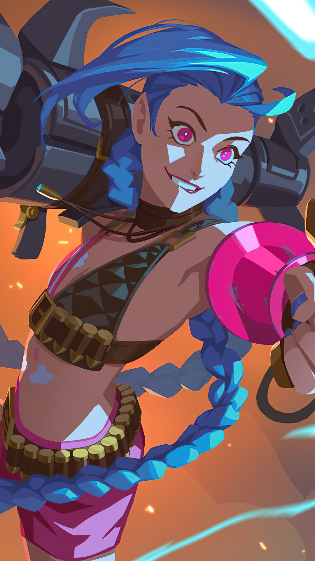 Jinx from League of Legends HD Phone Wallpaper