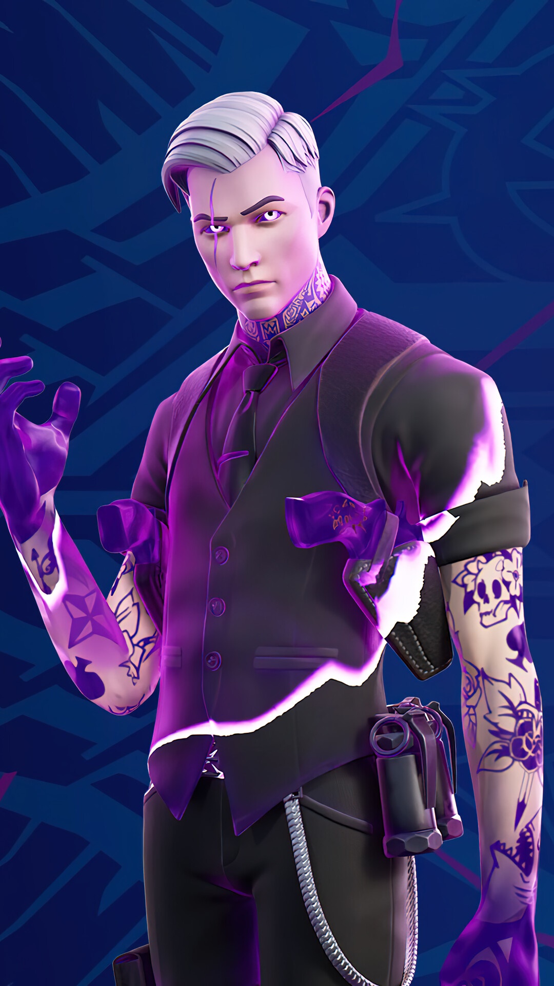 Midas from Fortnite HD Phone Wallpaper