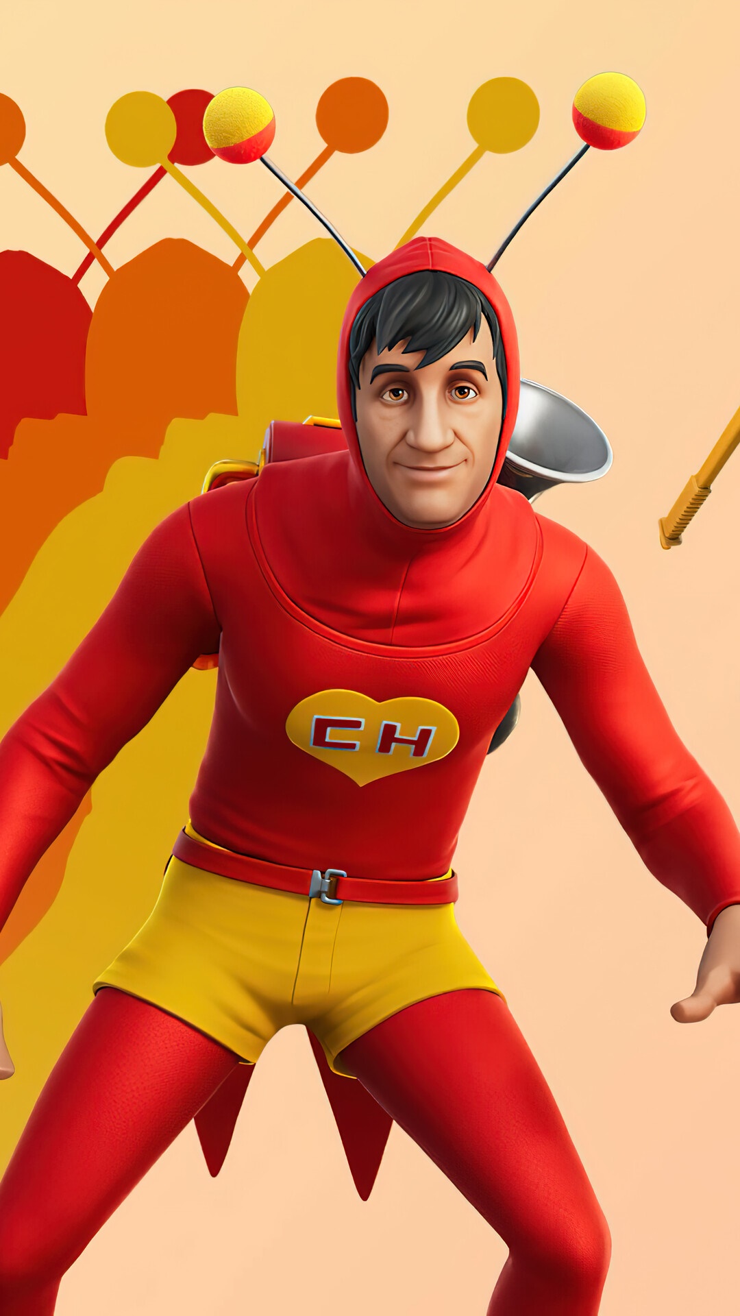 El Chavo del Ocho from Fortnite HD Phone Wallpaper
